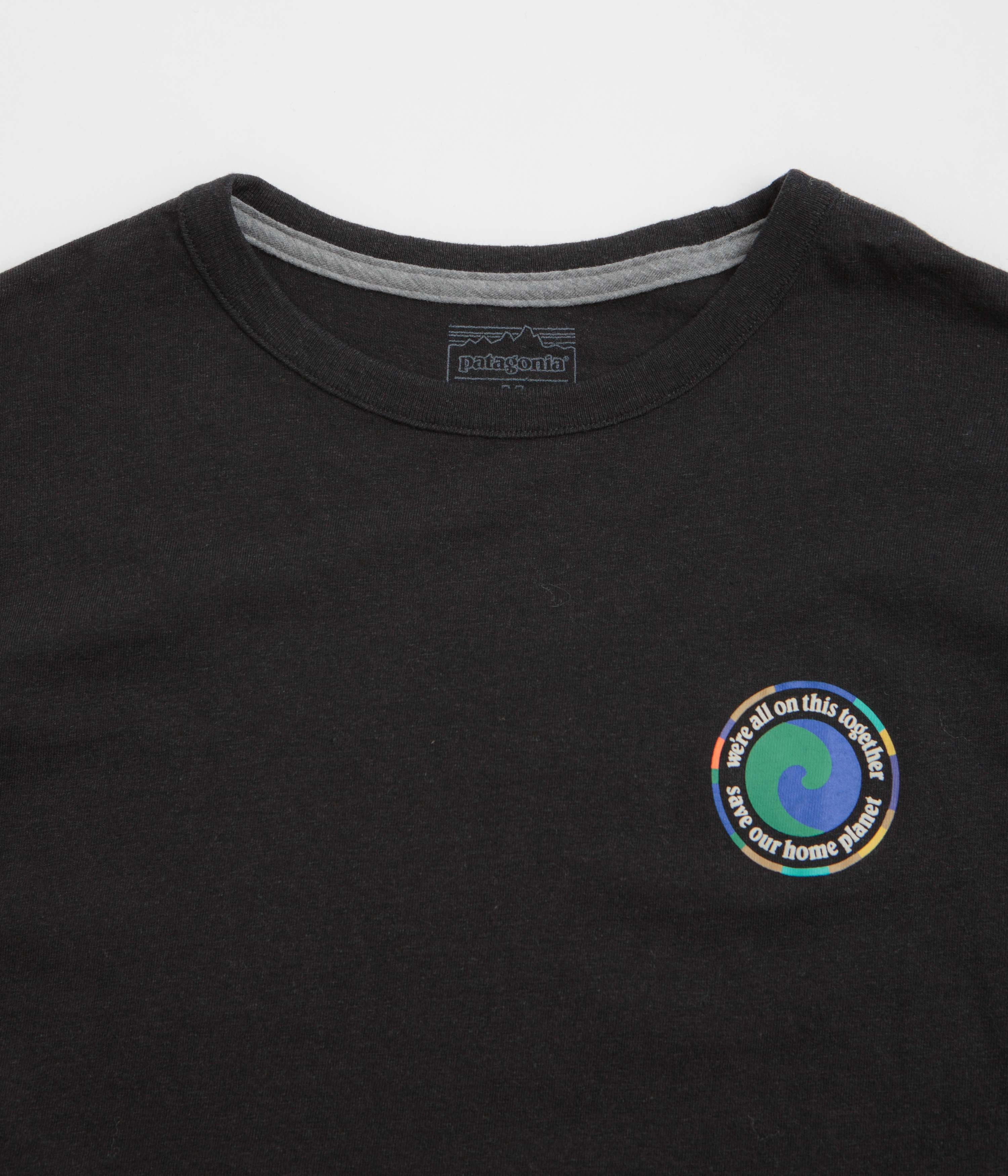 Patagonia Womens Unity Fitz Easy Cut Responsibili-Tee T-Shirt - Ink Black Informal charm Versatile Design