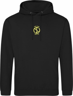 meditation wear Hyena like NTT20 Midweight Hoodie - Black