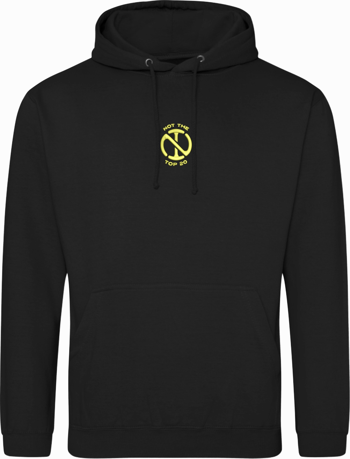 meditation wear Hyena like NTT20 Midweight Hoodie - Black