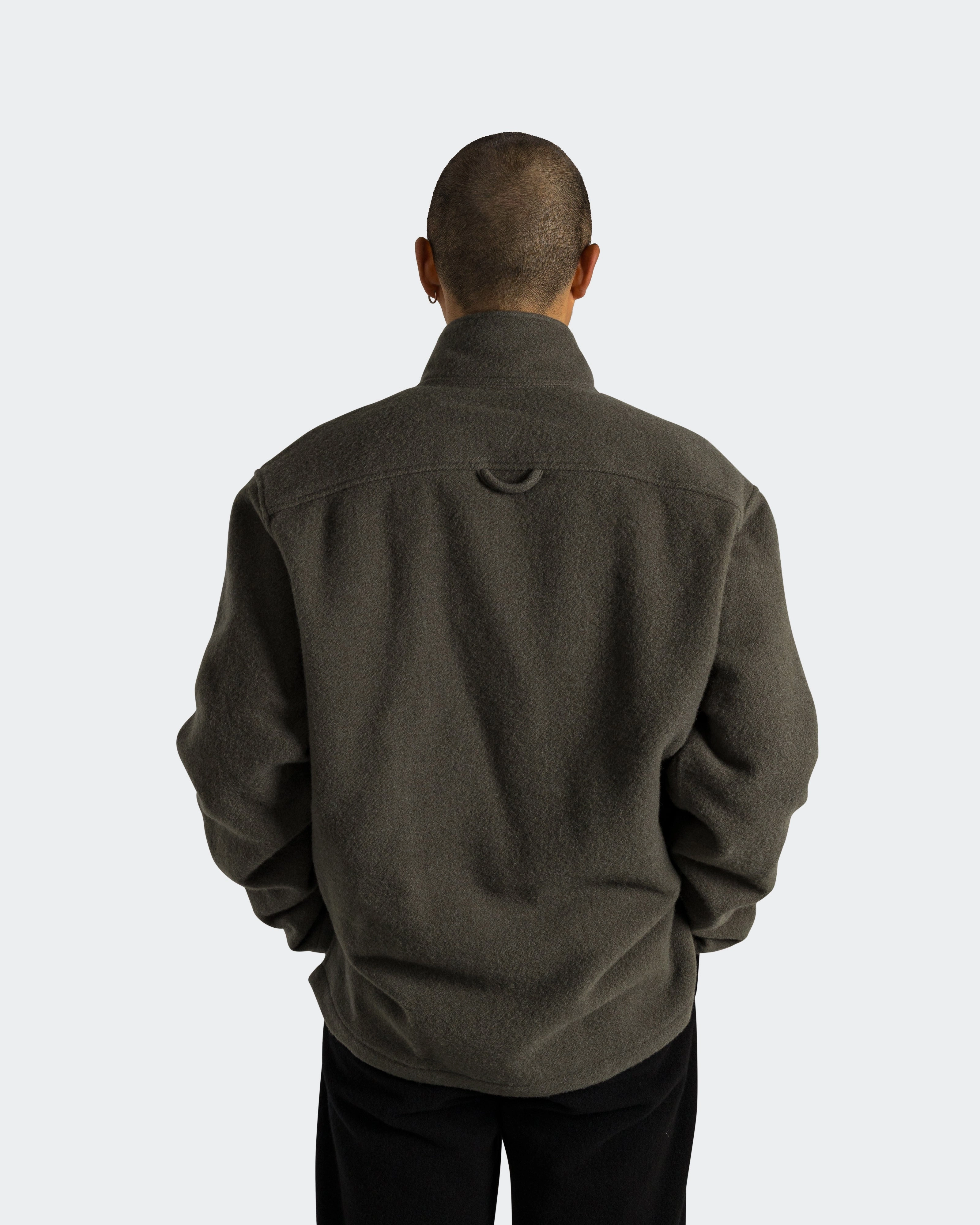 Mold resistant Fleece Polo - Camoscio Natural Fleece