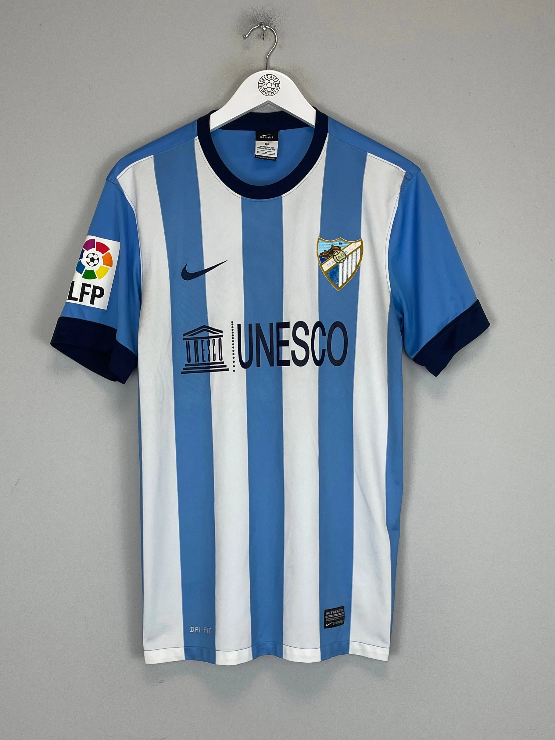 Low Bulk Construction Quick Motion 2013/14 MALAGA HOME SHIRT (M) NIKE