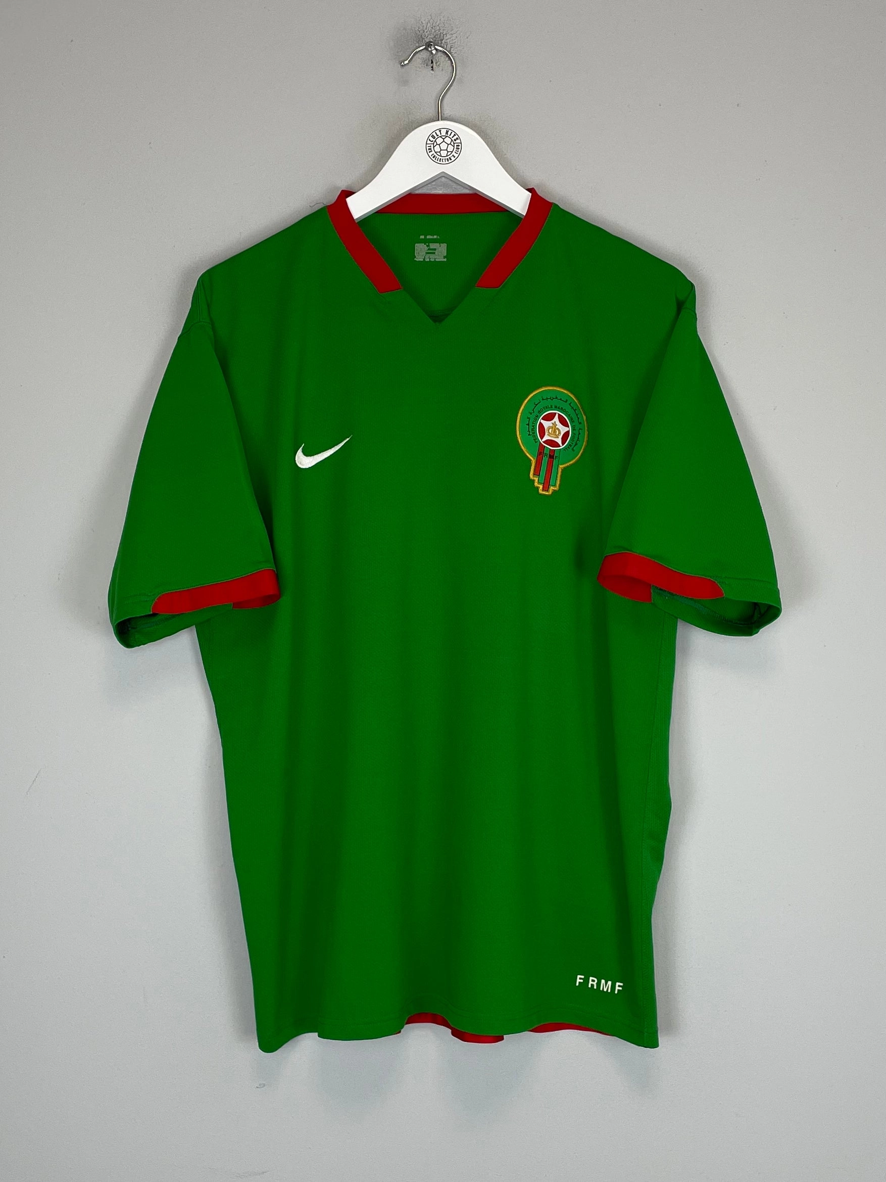 2006/07 MOROCCO HOME SHIRT (XL) NIKE Contoured Ergonomic Fit
