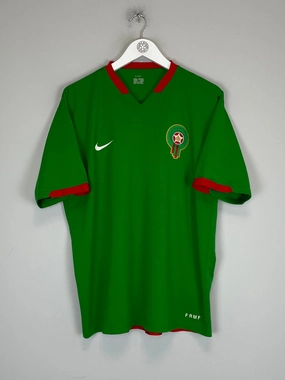 2006/07 MOROCCO HOME SHIRT (XL) NIKE Contoured Ergonomic Fit
