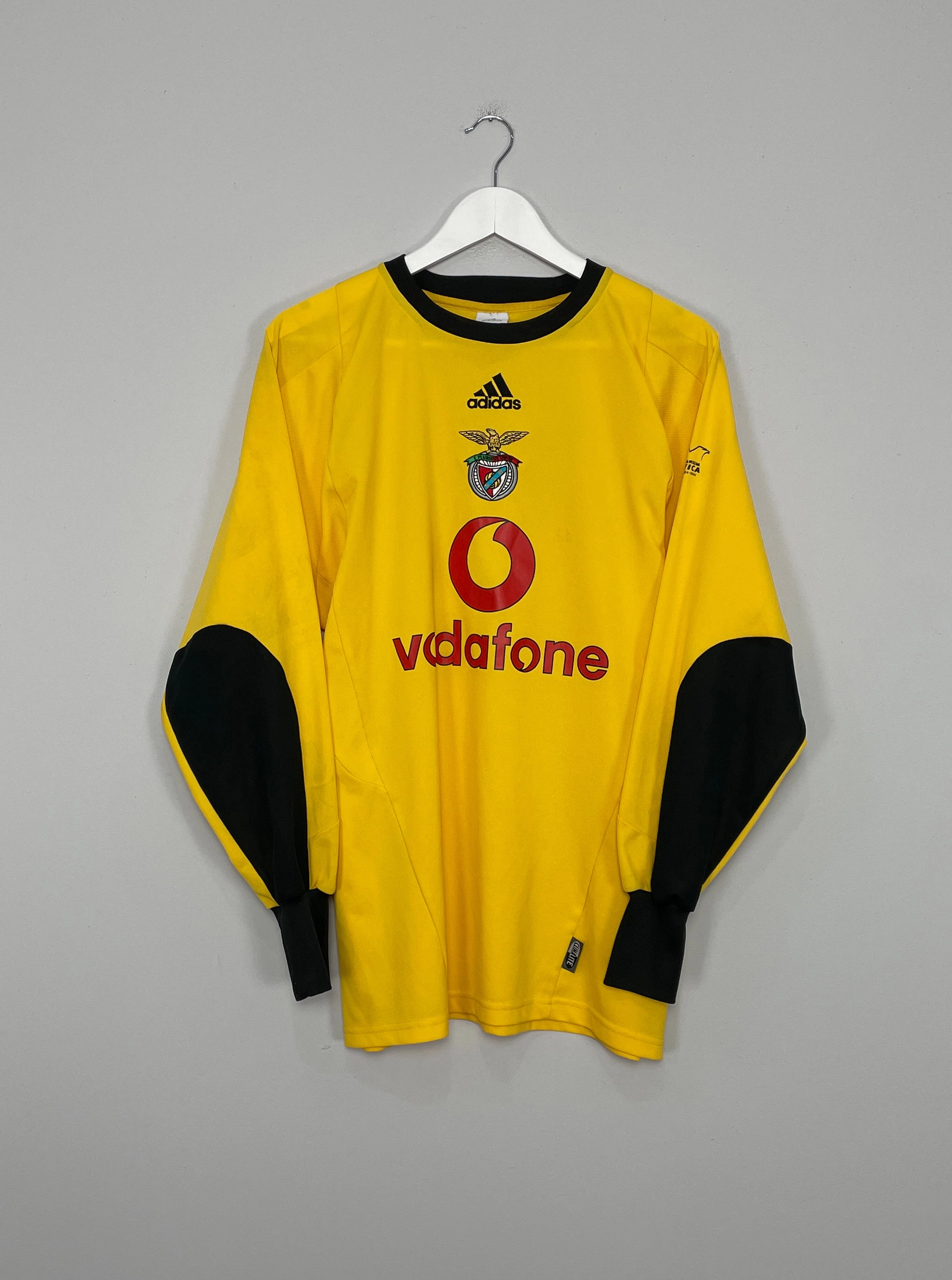 2003/05 BENFICA GK SHIRT (M) ADIDAS Comfortable fit