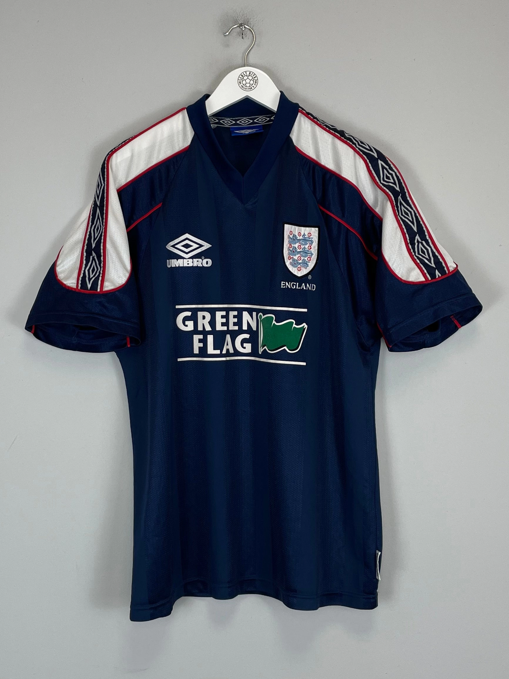 1997/99 ENGLAND TRAINING SHIRT (L) UMBRO Performance Apparel