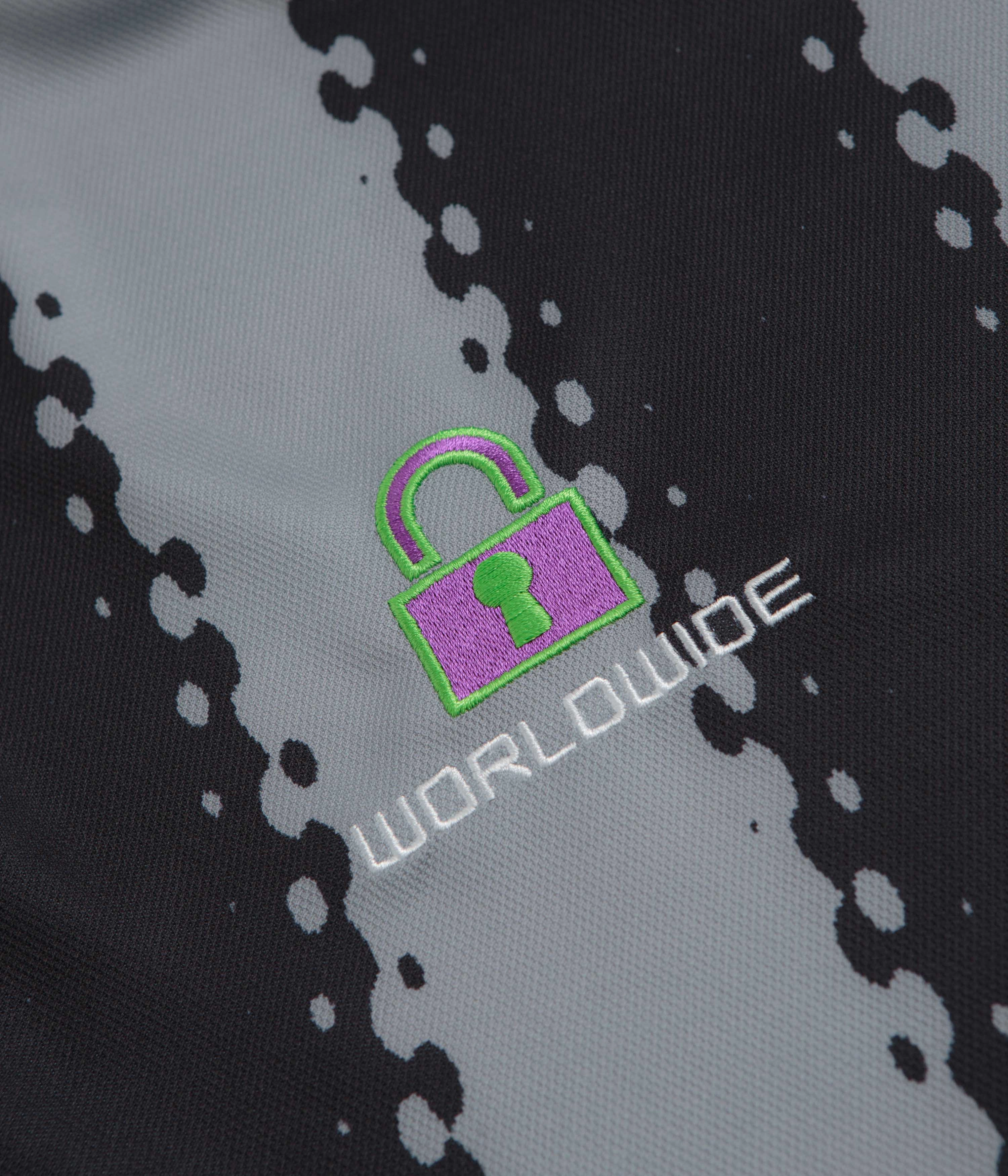 Butter Goods All City Long Sleeve Jersey - Black / Charcoal Fresh Vibes Easy Fit