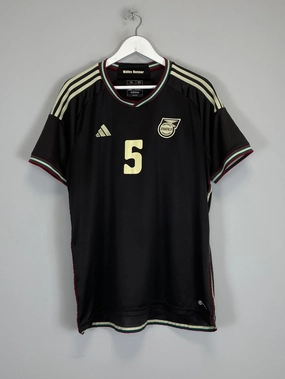 Moisture Management System 2023 JAMAICA PINNOCK #5 AWAY SHIRT (XL) ADIDAS