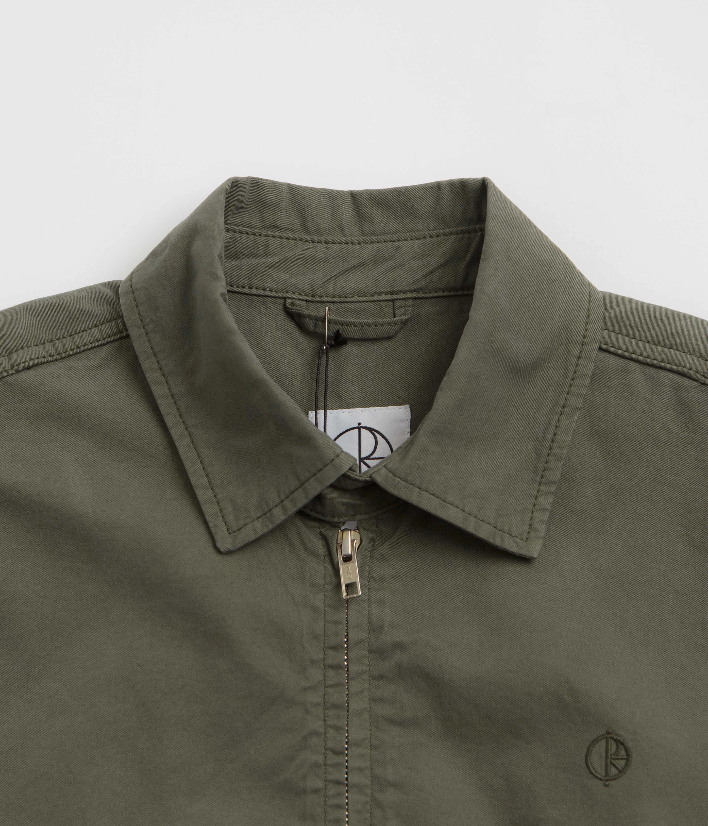 Polar Nick Jacket  - Grey Green Breathable Feel Travel Comfort