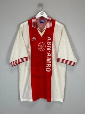 Quick Recovery Fabric Sporty Layers 1995/96 AJAX HOME SHIRT (XXL) UMBRO