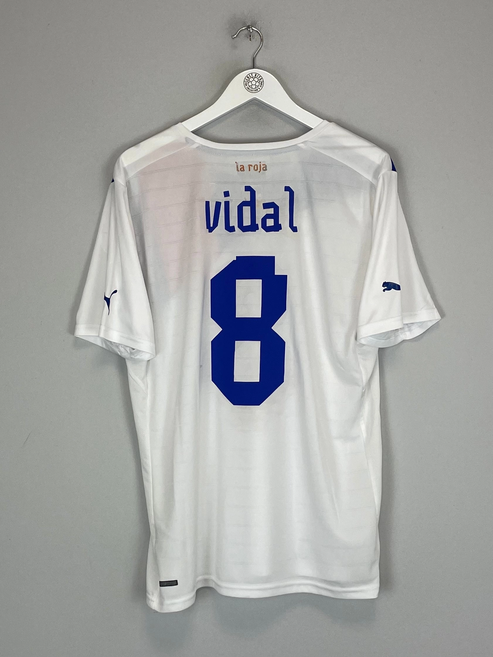 Quick Motion 2012/13 CHILE VIDAL #8 AWAY SHIRT (M) PUMA