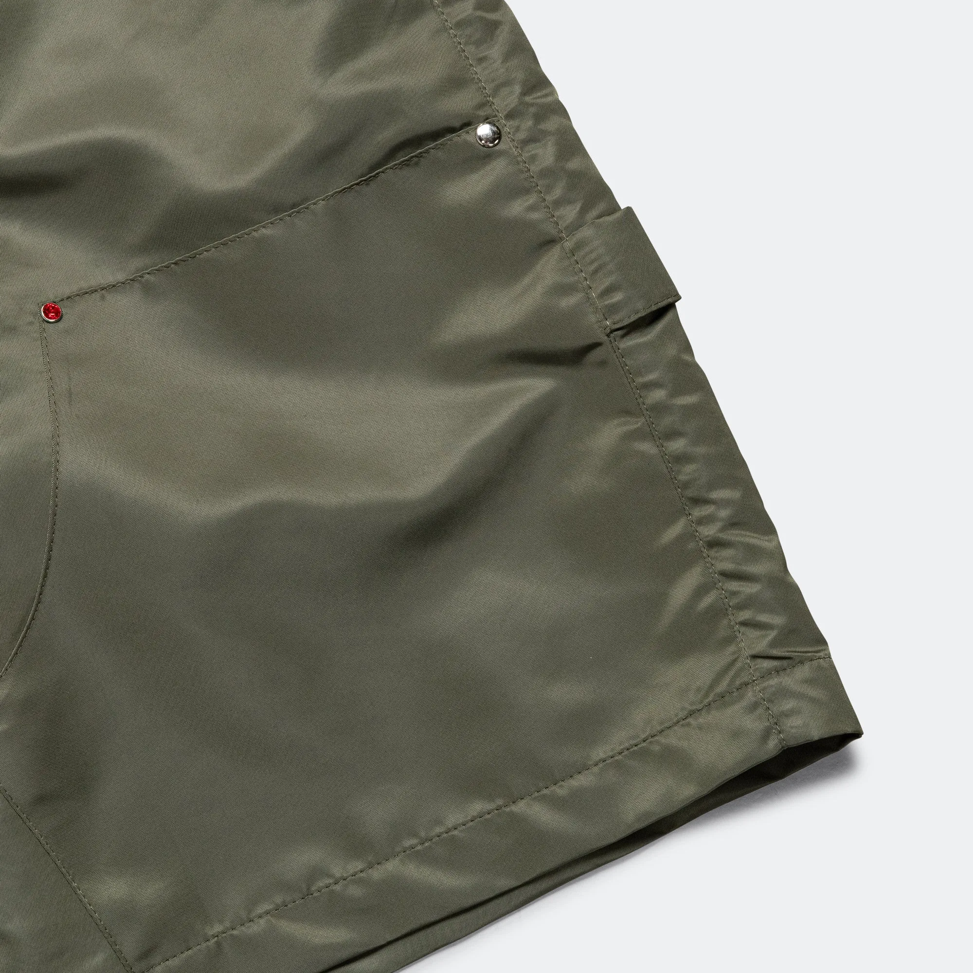 Flight Double Knee Short - Army Windproof Design