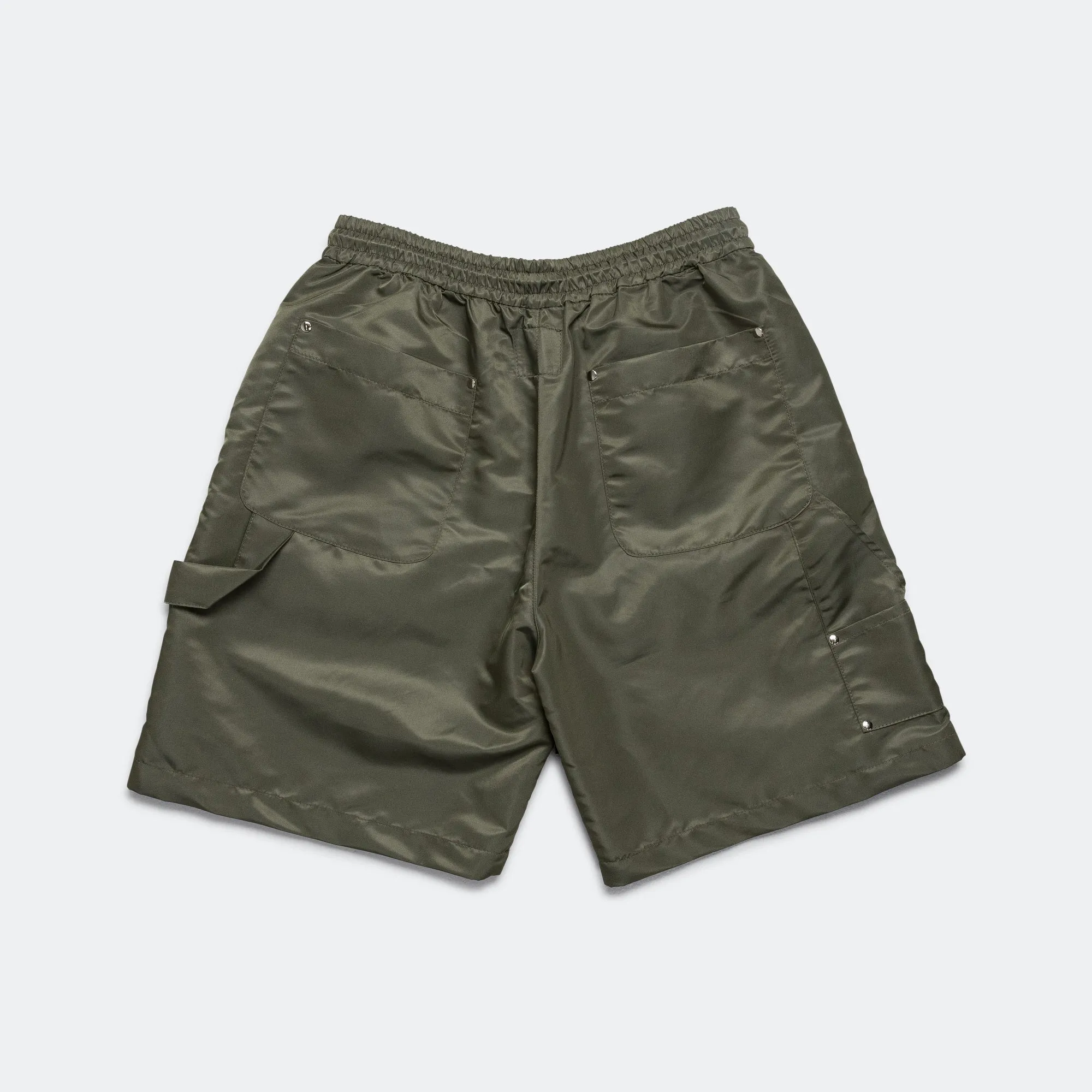 Flight Double Knee Short - Army TaglessLabeling