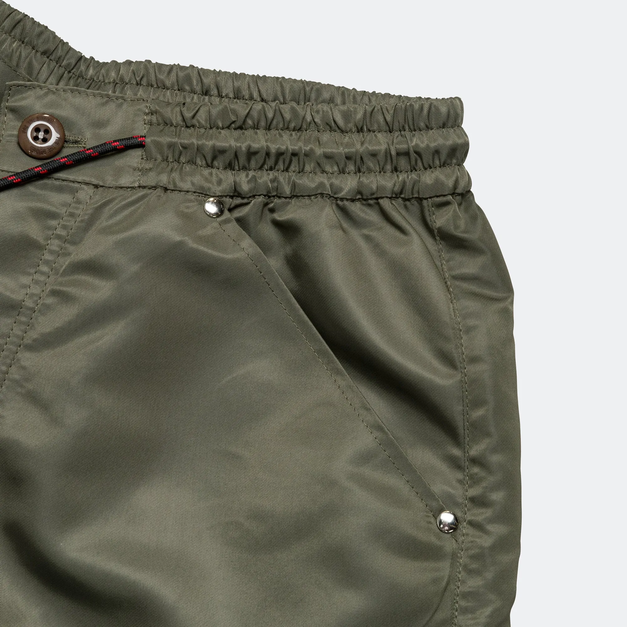 Double Layered Panels Classic Vibe Flight Double Knee Short - Army