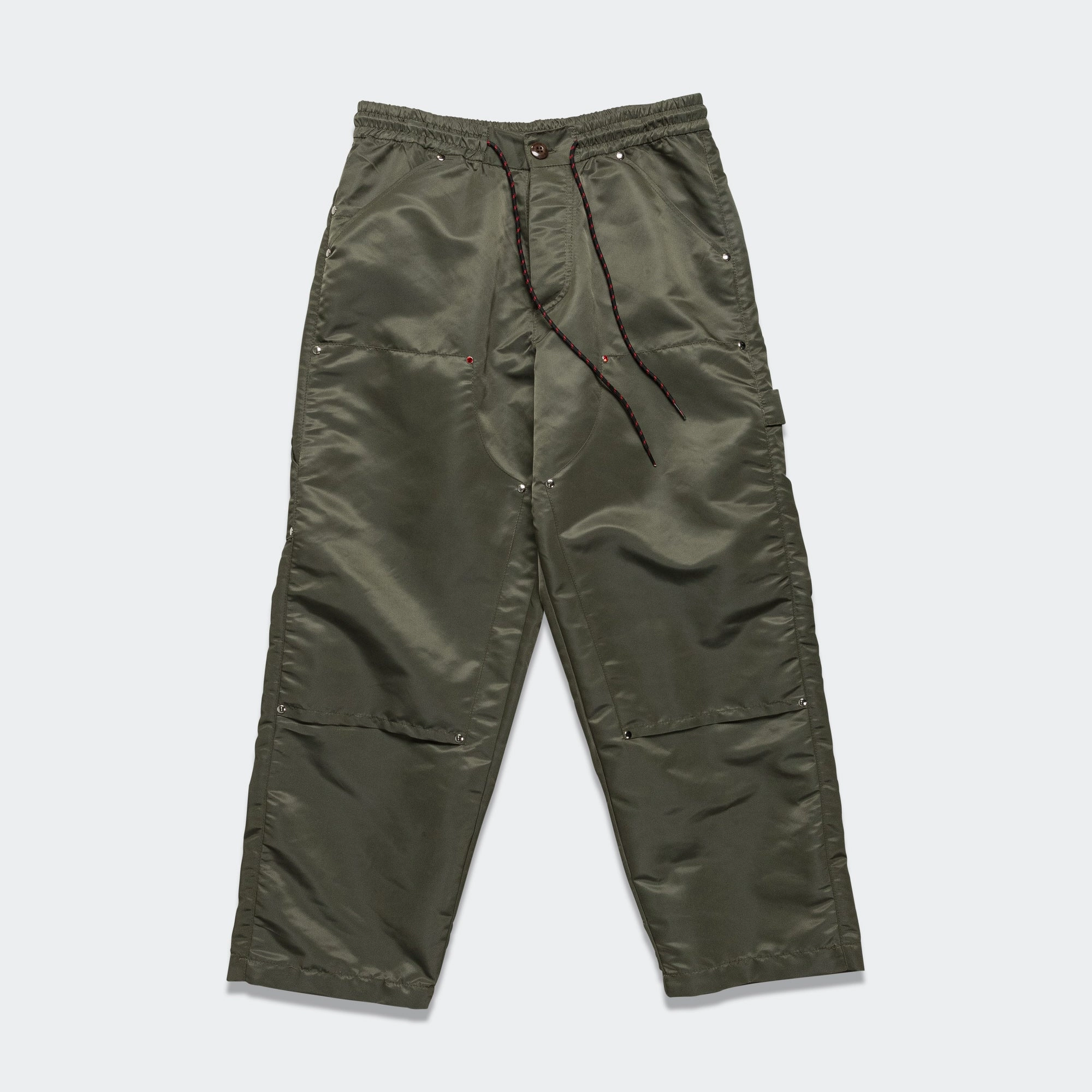 Tapered ankle Premium Stretch Flight Double Knee Pant - Army