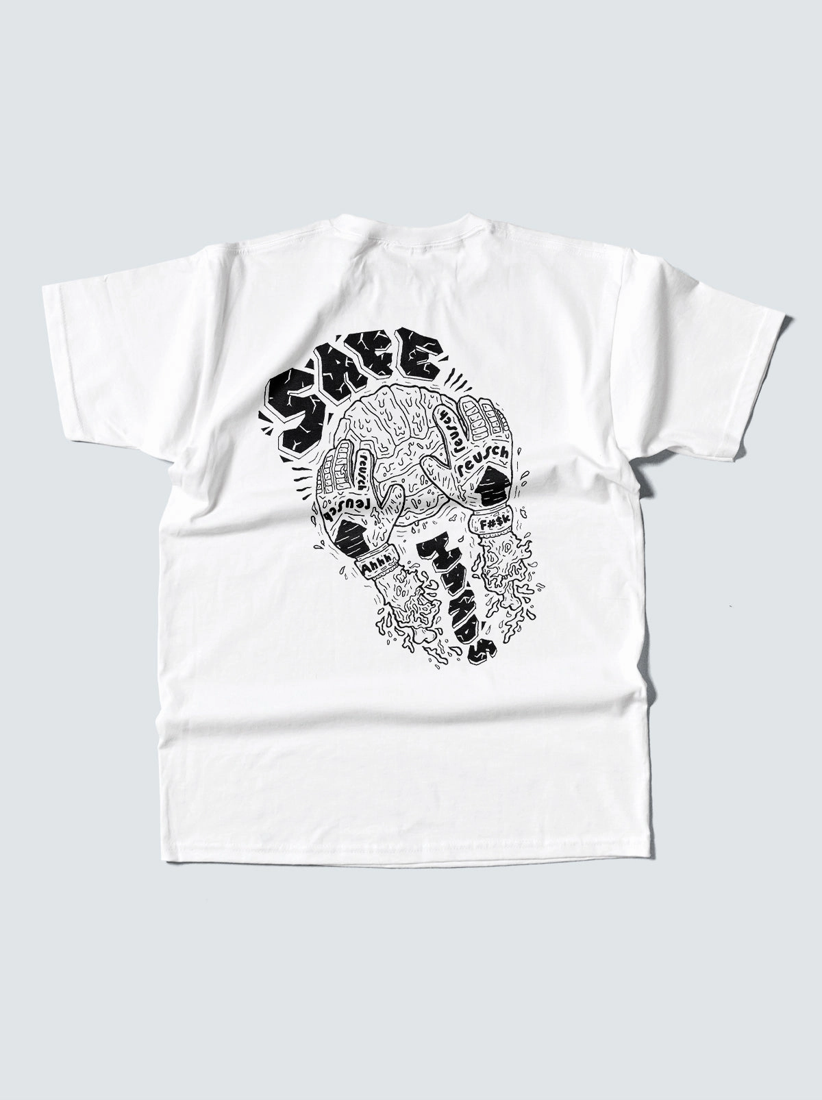 SAFE HANDS TEE Summer Style