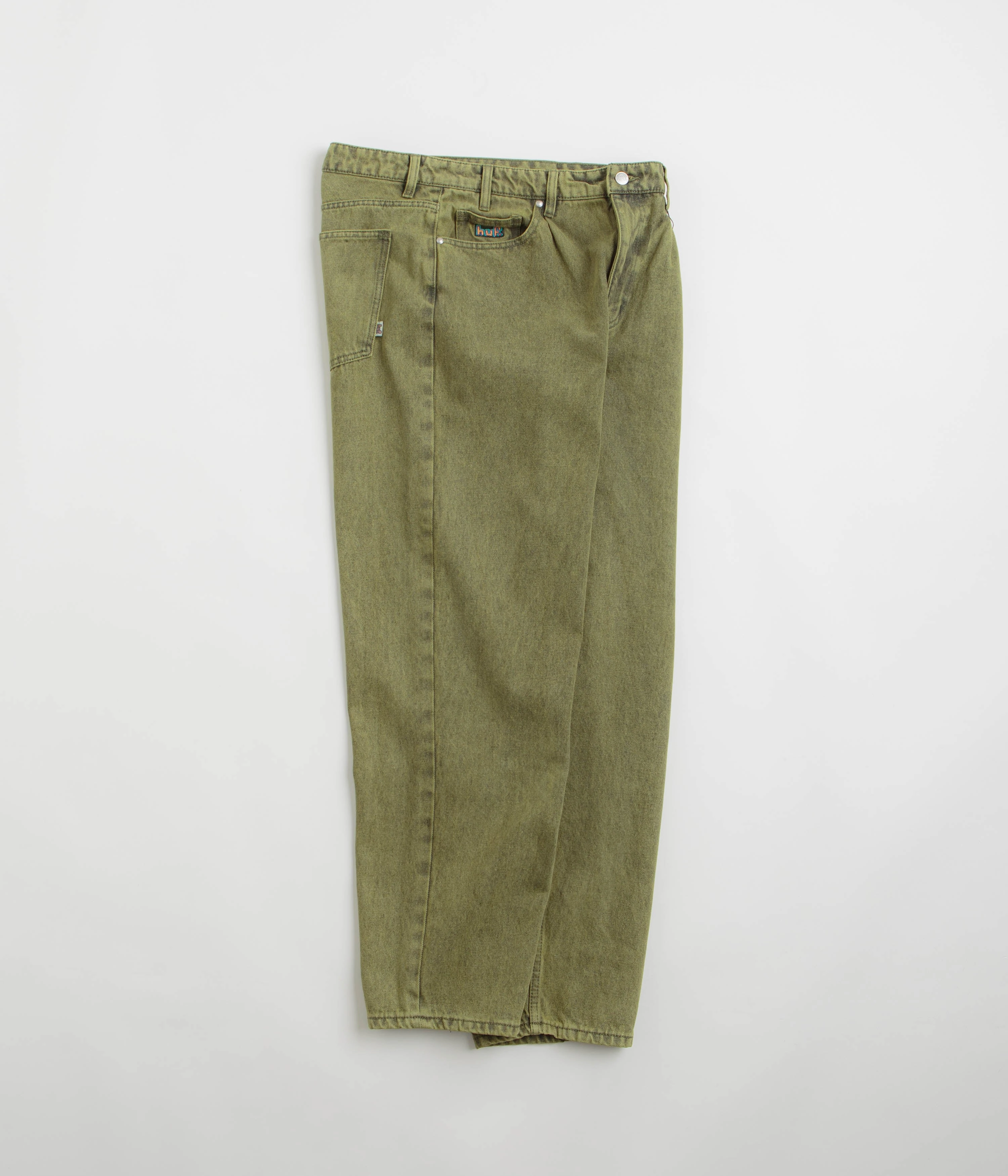 HUF Cromer Washed Pants - Dried Herb Lightweight Material