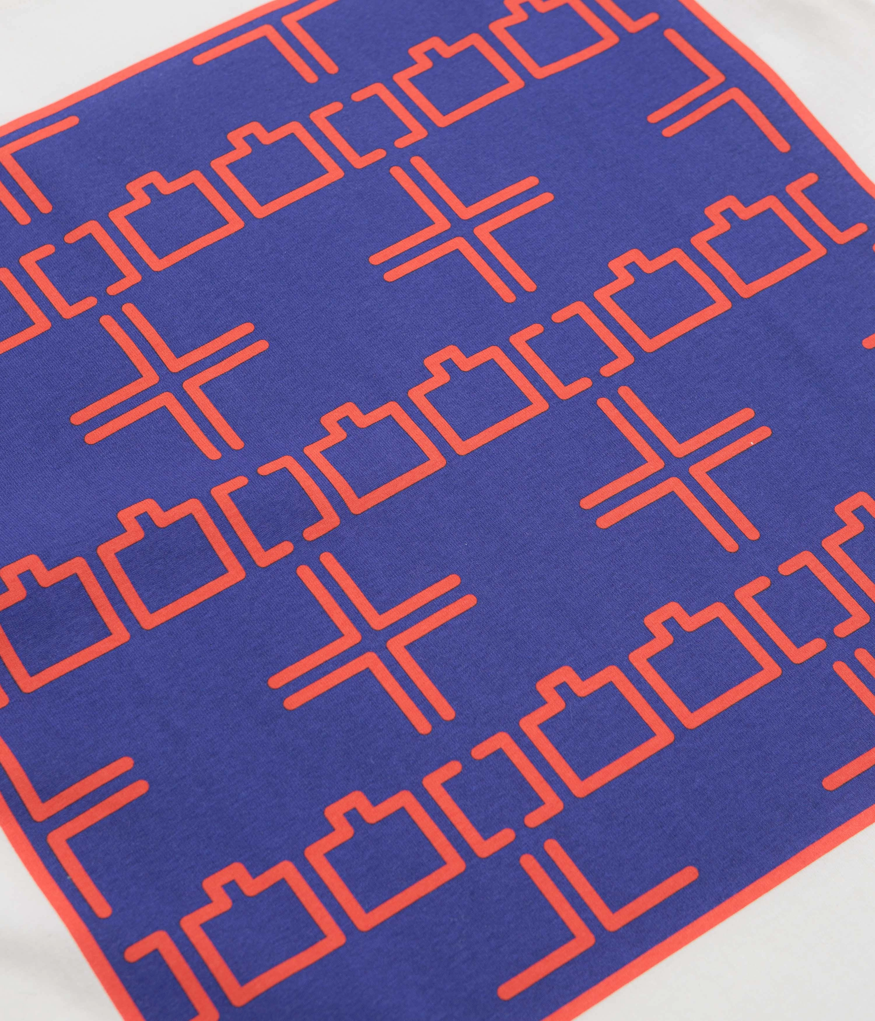 Biodegradable Options The Trilogy Tapes Dashed Line T-Shirt - White