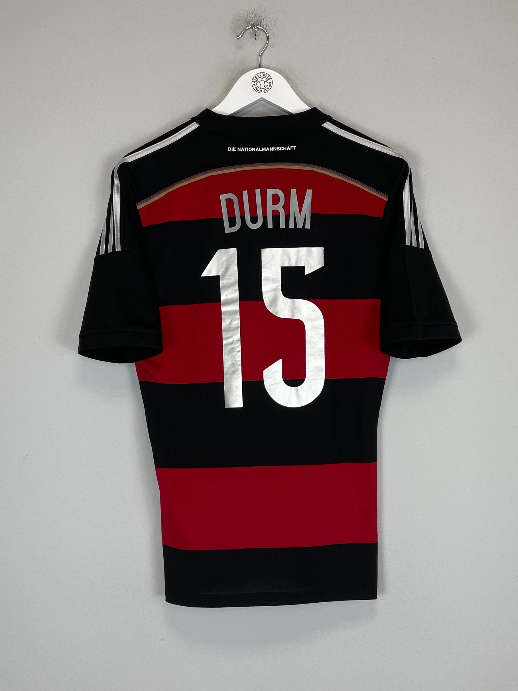 Compact Knit Structure Active Weekend 2014/15 GERMANY DURM #15 AWAY SHIRT (S) ADIDAS