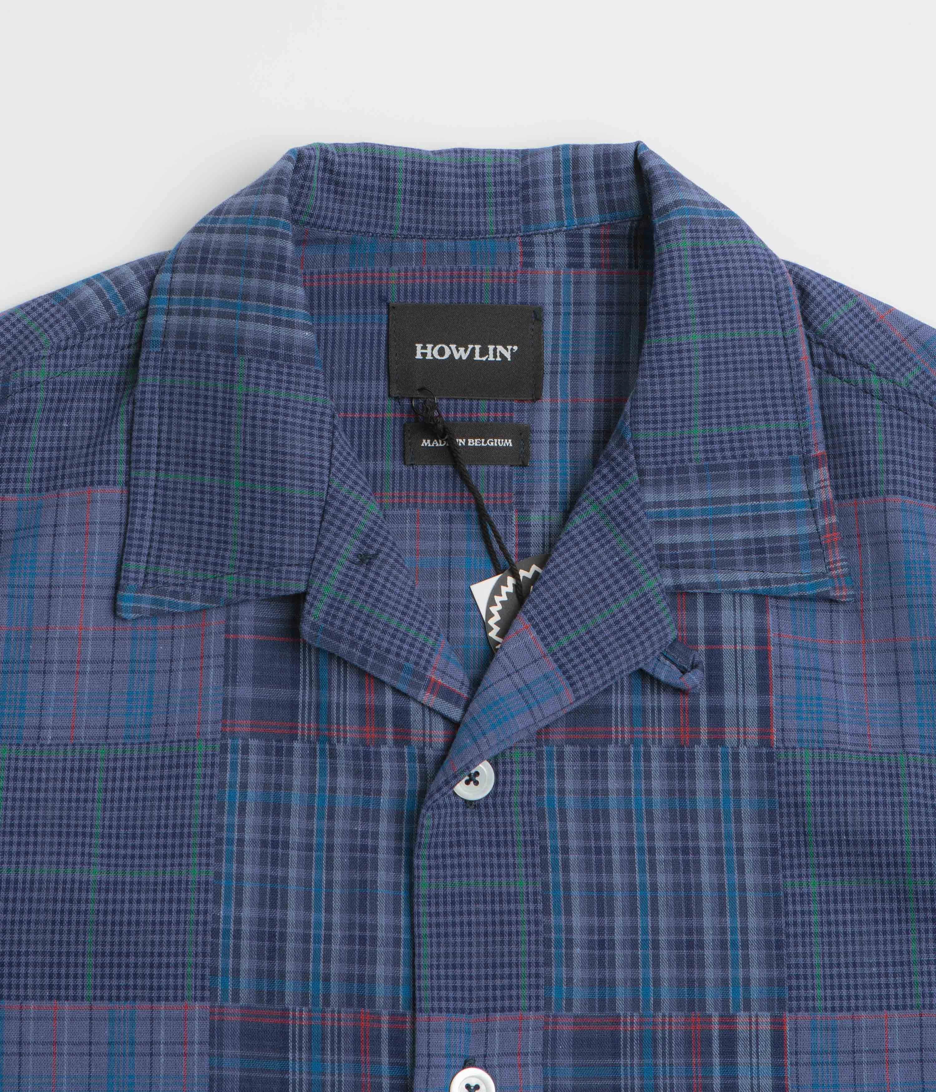 Howlin' Cocktail D??Amore Short Sleeve Shirt - Blues Mix Customizable Design