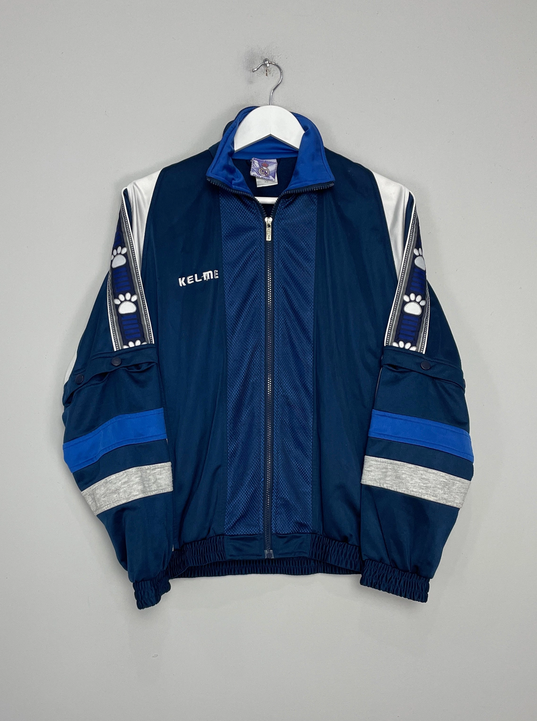 1997/98 REAL MADRID TRACK JACKET (XS) KELME Lightweight Performance Present