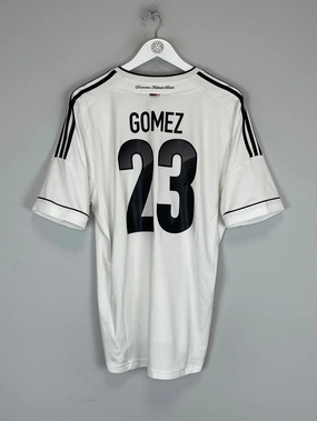 Wrinkle resistant fabric 2012/13 GERMANY GOMEZ #23 HOME SHIRT (L) ADIDAS