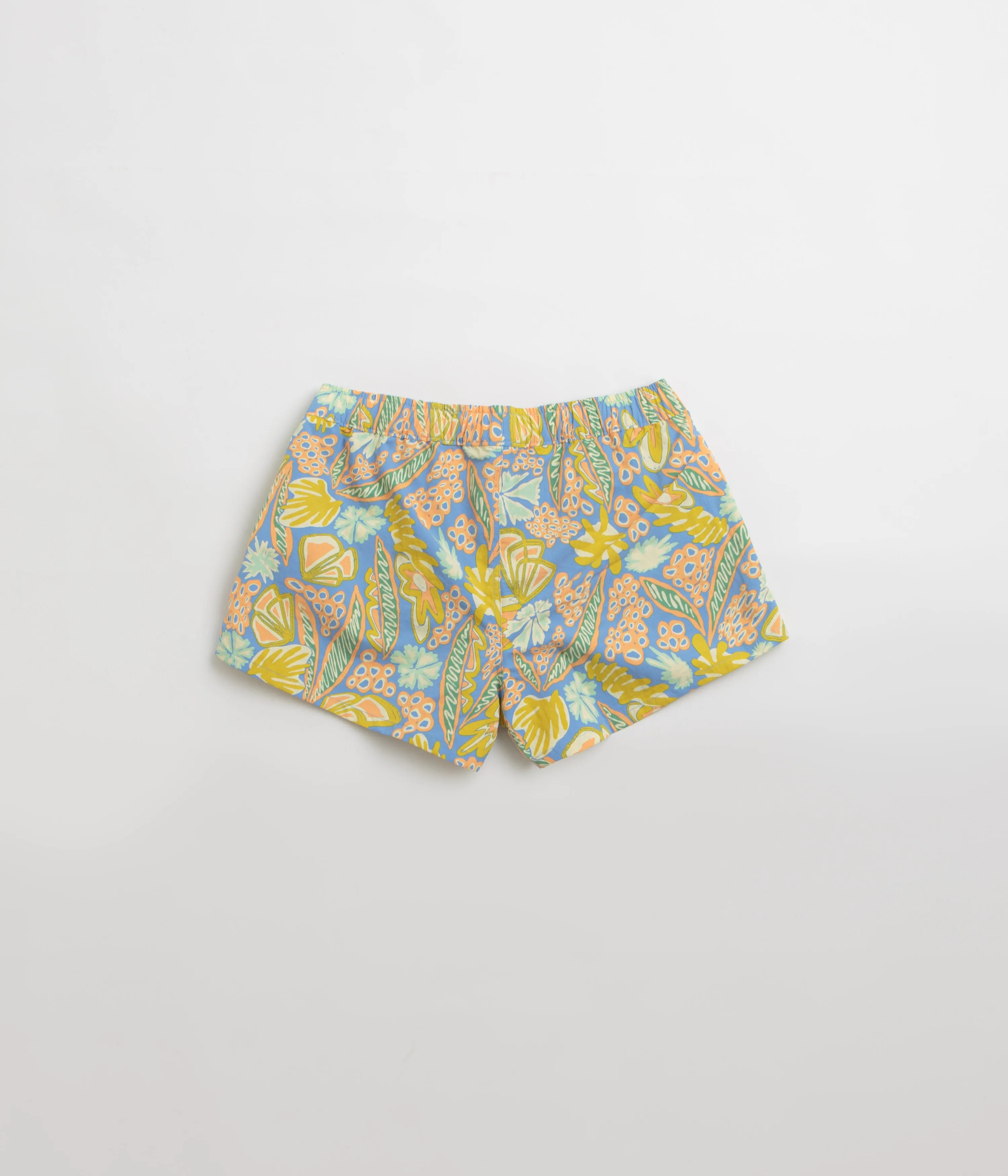 Patagonia Womens Barely Baggies 2.5" Shorts - Wrasse: Wetland Blue Weekend Casual Non Restrictive Movement