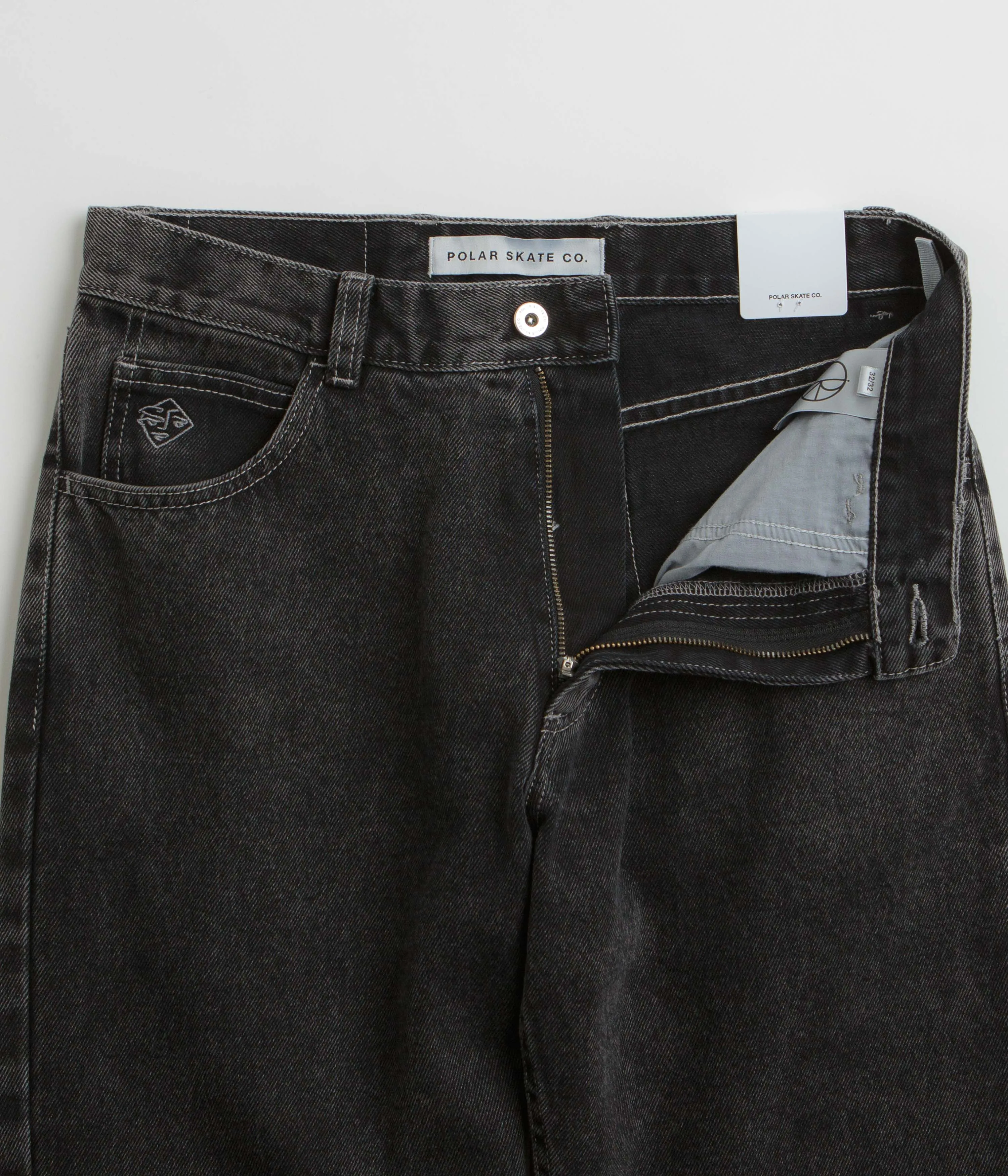 Polar 89 Jeans - Silver Black Artist Vibe Sustainable Daily Wear Nature Lover
