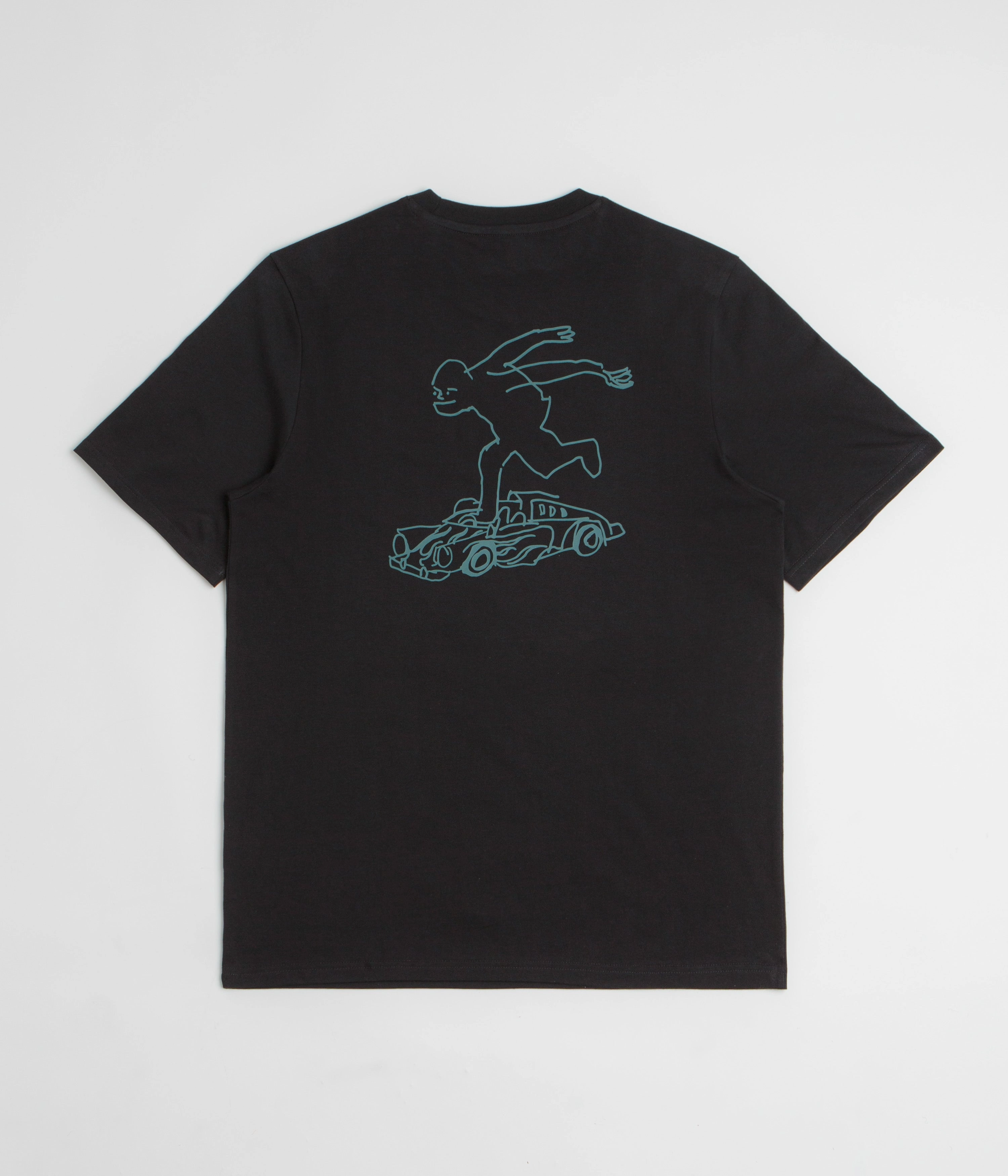 Outdoor Smart Adidas Shmoofoil Gonz Speedy T-Shirt - Black / Preloved Teal