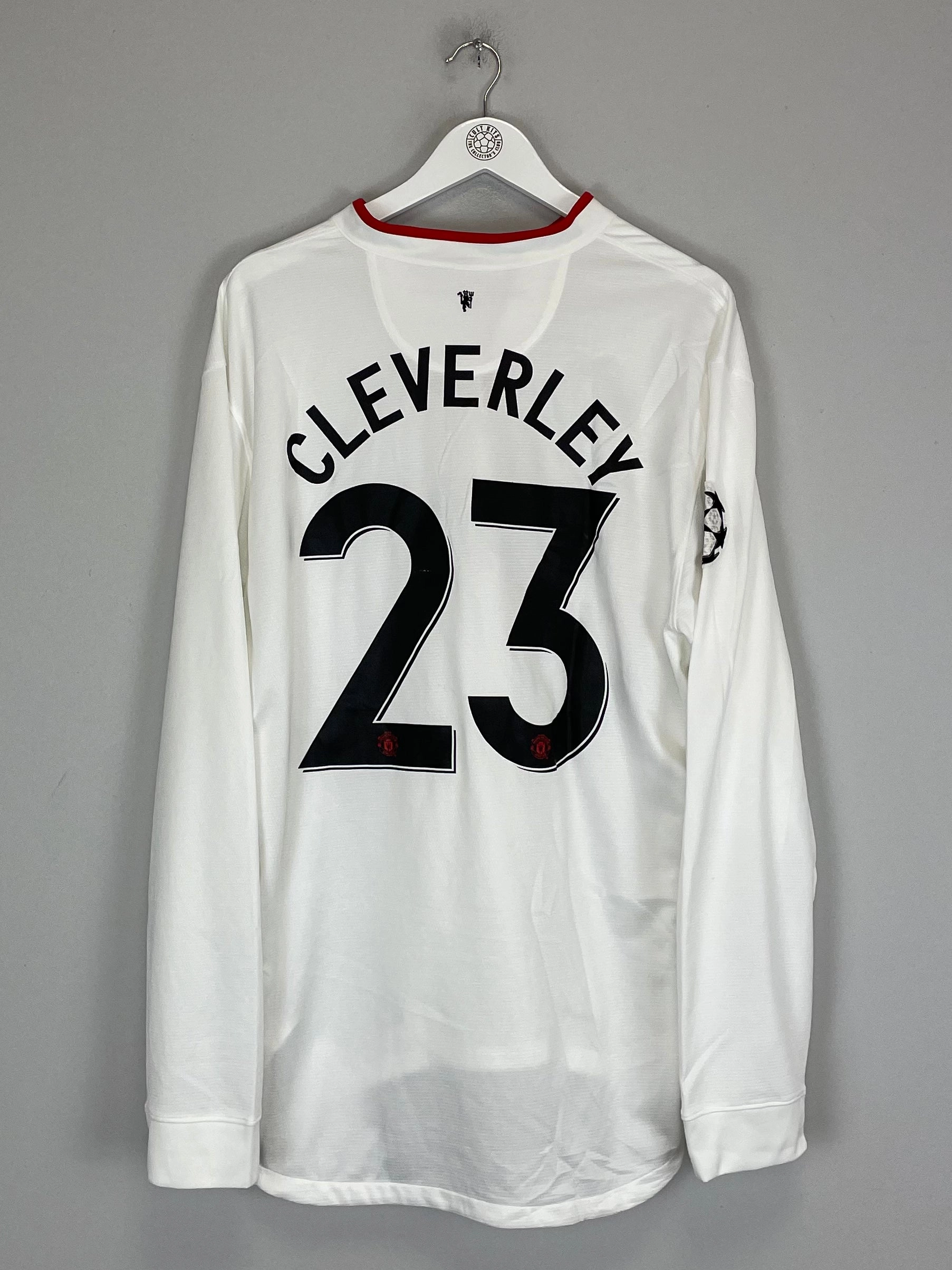 Thermal Regulation System Dynamic Ergonomic Fit 2012/13 MANCHESTER UNITED CLEVERLEY #23 L/S C/L AWAY SHIRT (XXL) NIKE