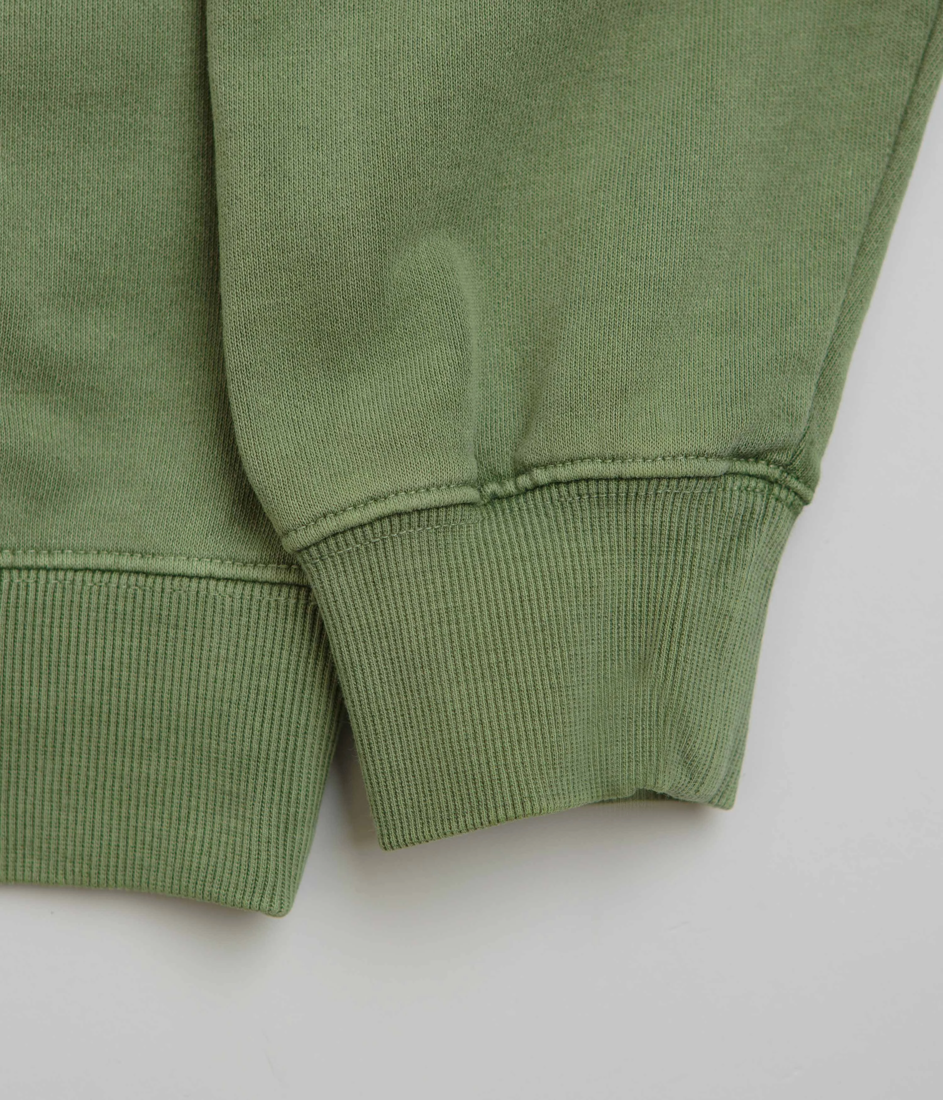 zippered thisisneverthat T-Logo LT Crewneck Sweatshirt - Moss