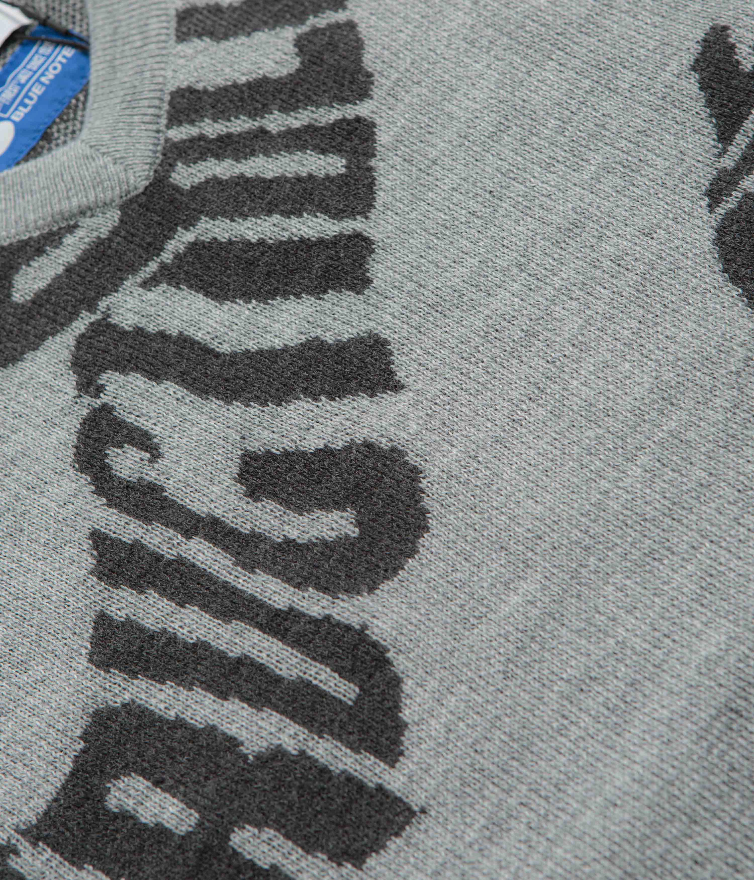 Butter Goods x Blue Note Indestructible Knitted Vest - Heather Grey Sporty Layer shiny accents