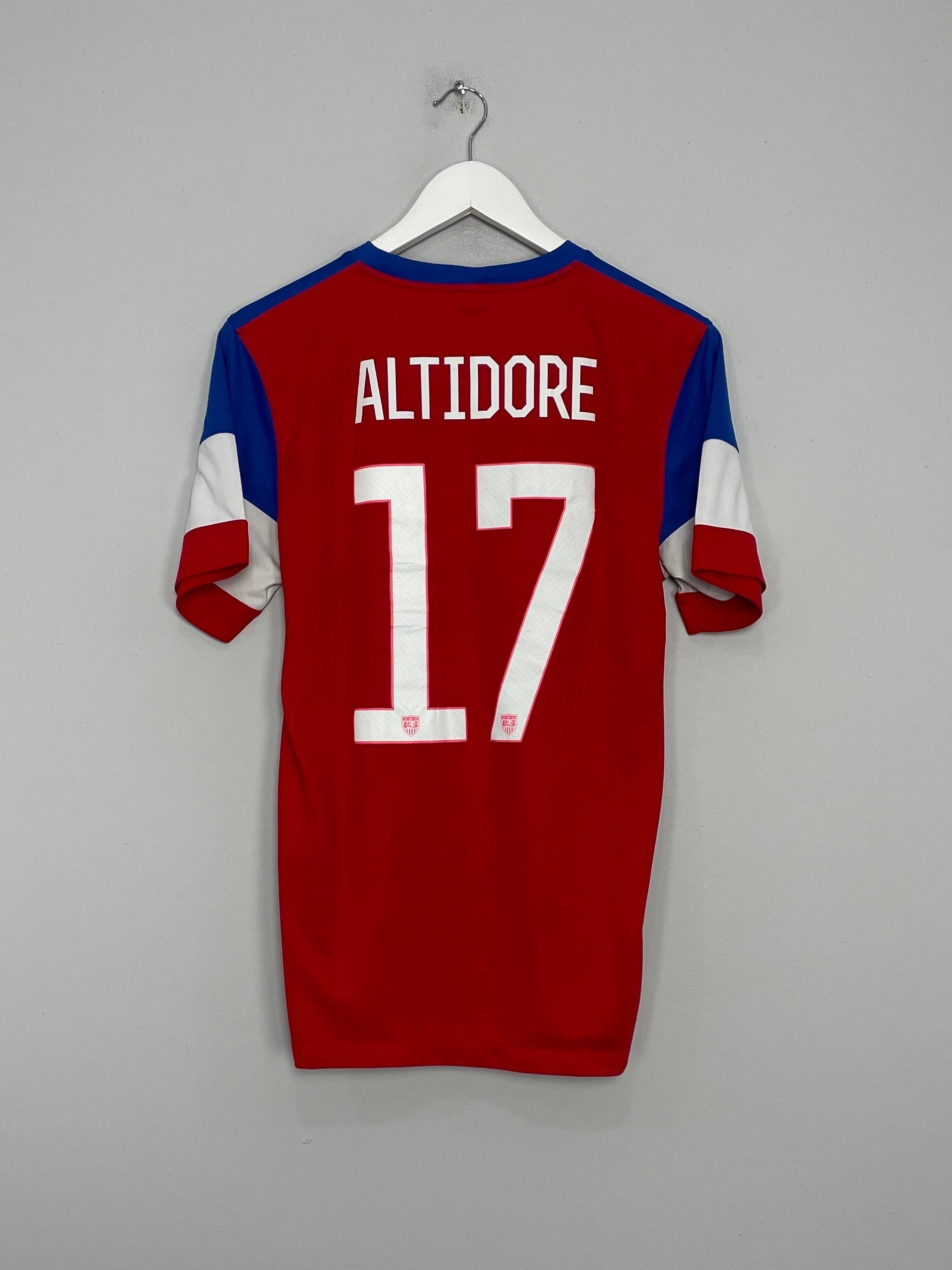 Flatlock Seam Technology 2014/15 USA ALTIDORE #17 AWAY SHIRT (S) NIKE