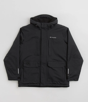 Transitional Weather Dispute Columbia Landroamer Sherpa Lined Jacket - Black