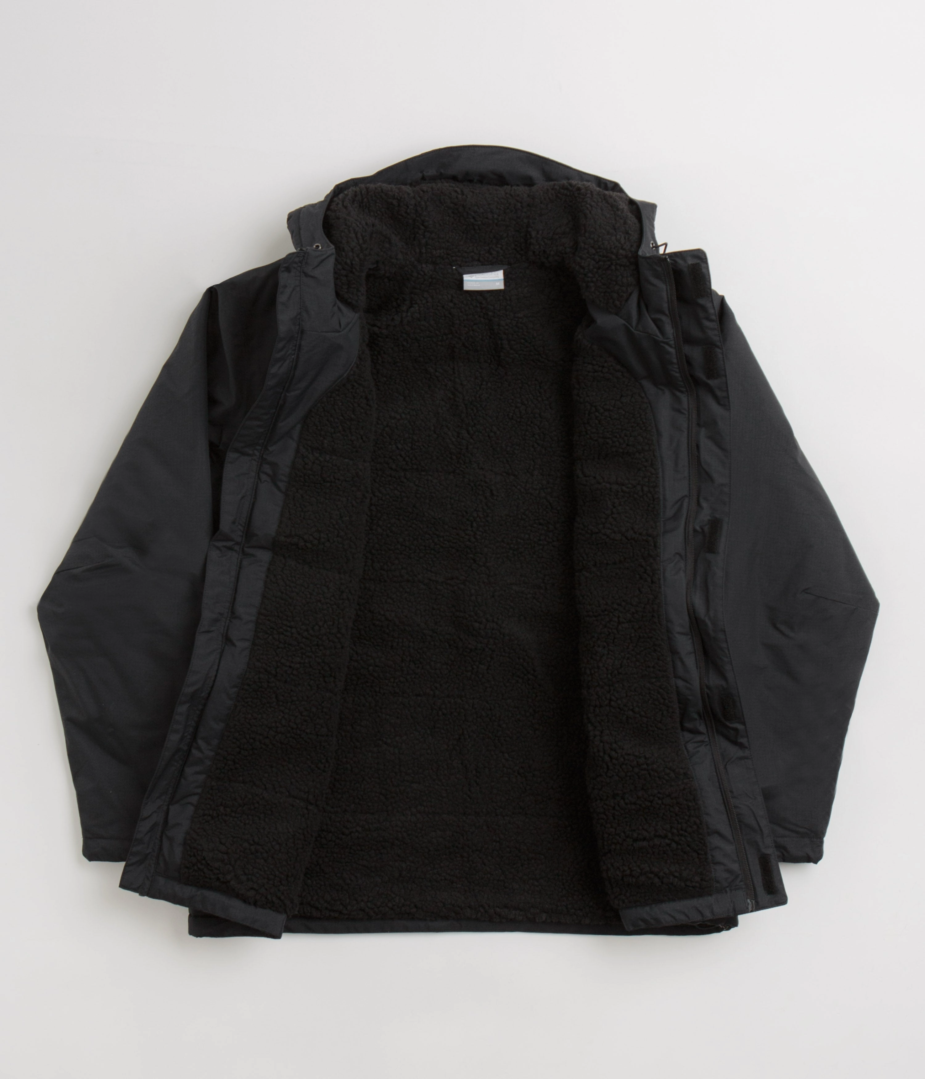 Columbia Landroamer Sherpa Lined Jacket - Black Windproof Barrier
