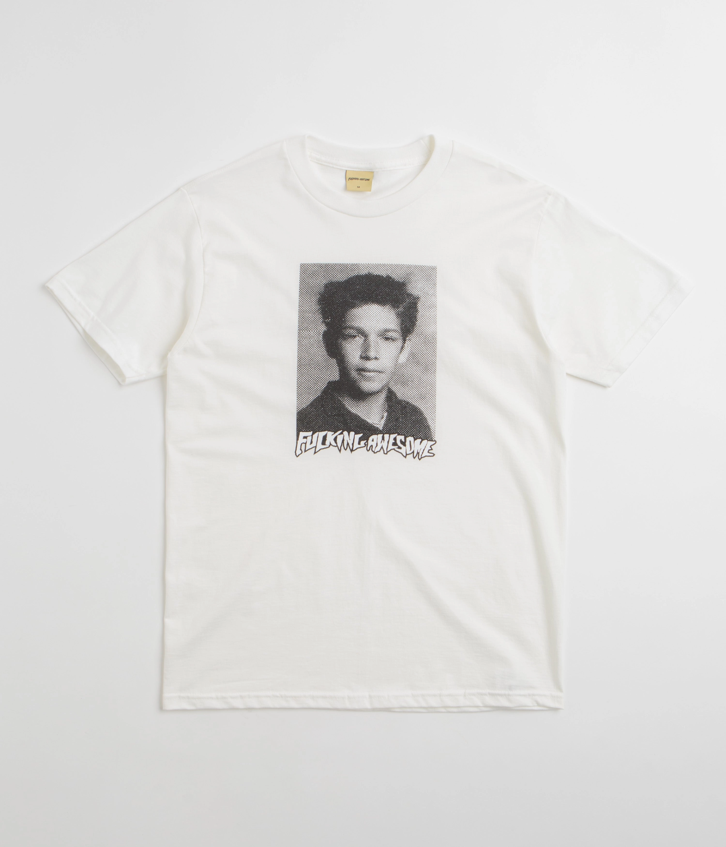 Fucking Awesome Gonz Class Photo T-Shirt - White Cold Wash Optimized Timeless Design