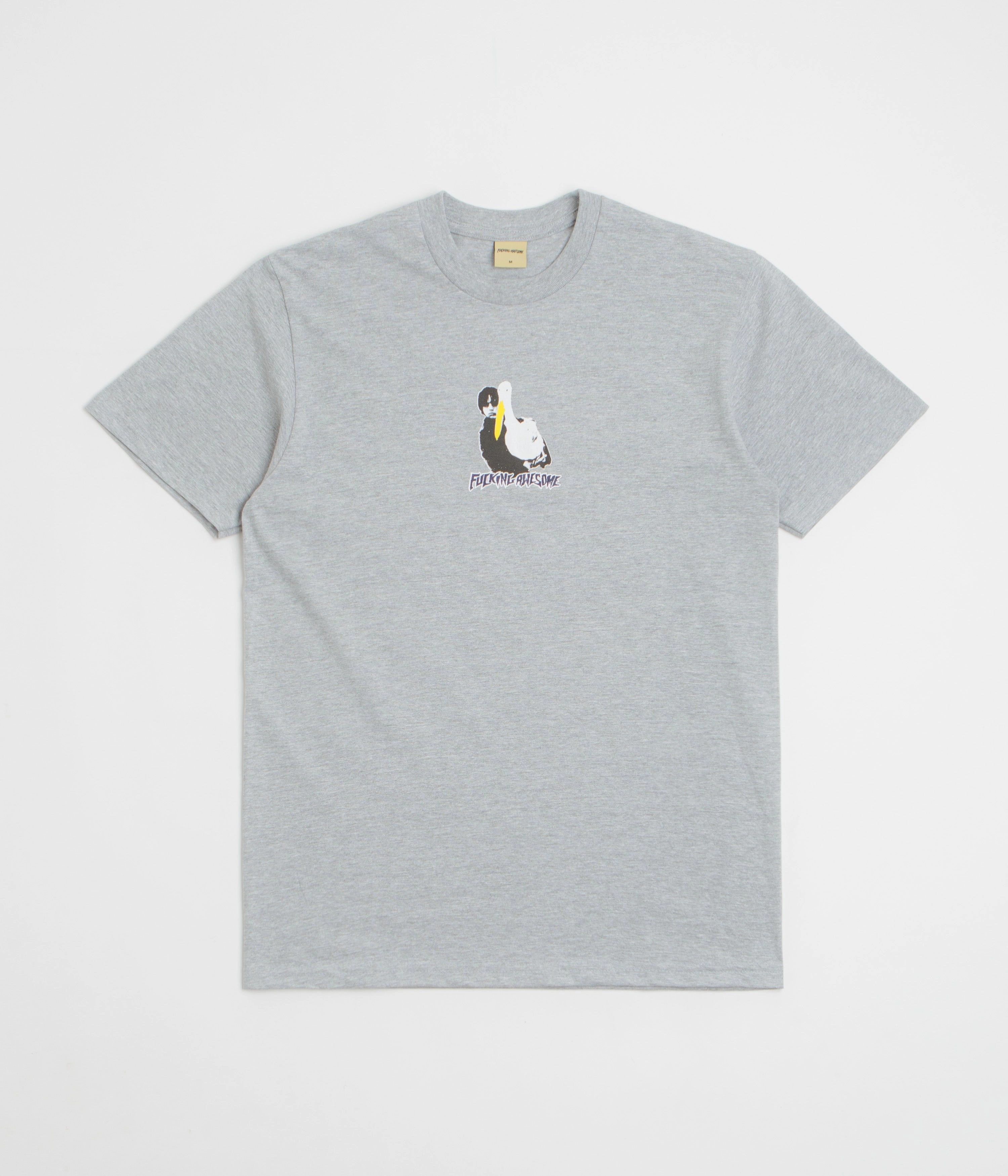 Fucking Awesome High Lonesome II T-Shirt - Grey Heather Functional Style VintageWash