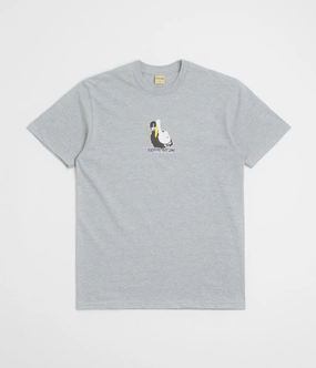 Fucking Awesome High Lonesome II T-Shirt - Grey Heather Minimalist Comfort Moisture Management