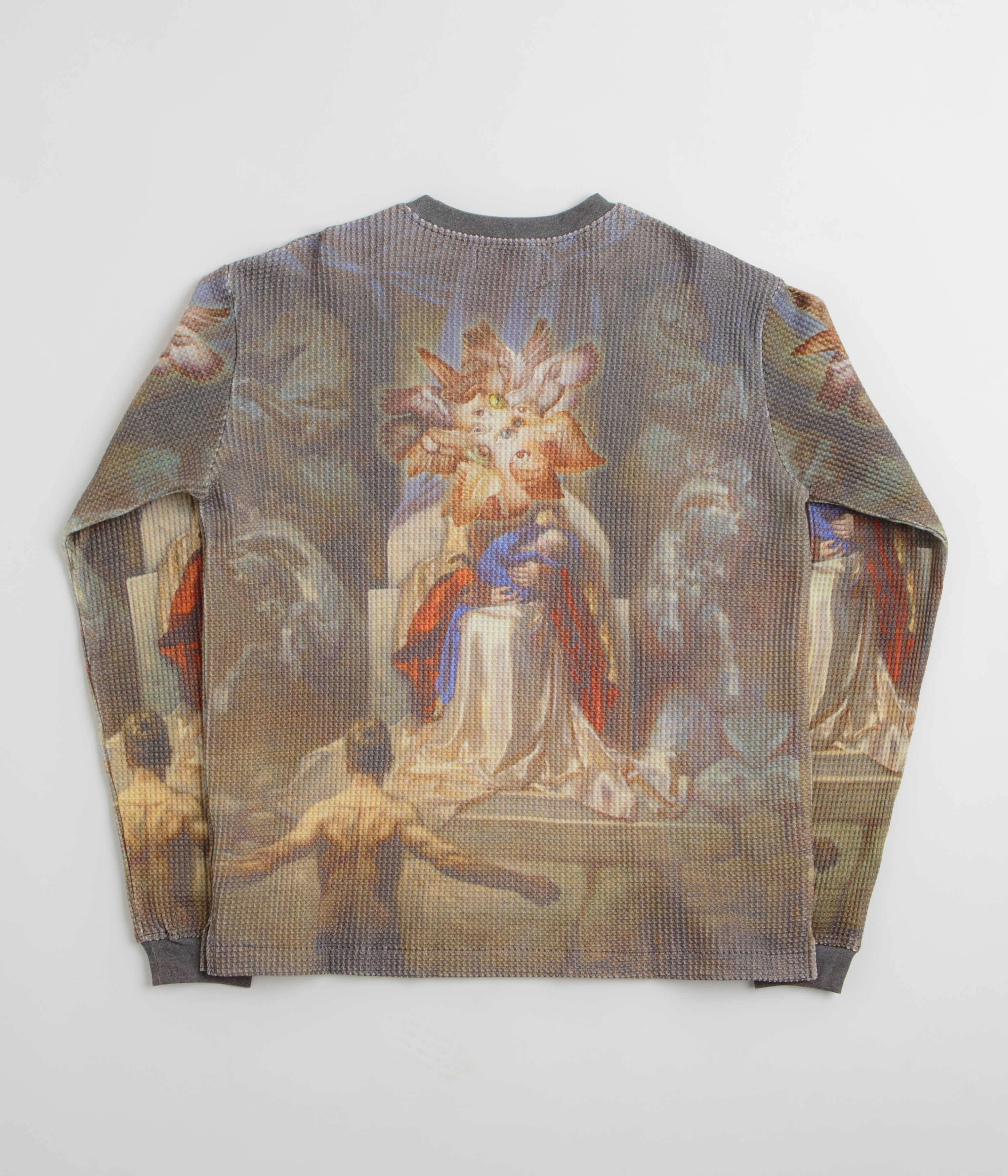 Fucking Awesome Madonna Thermal Fleece Sweatshirt - All Over Print Go-To Layer