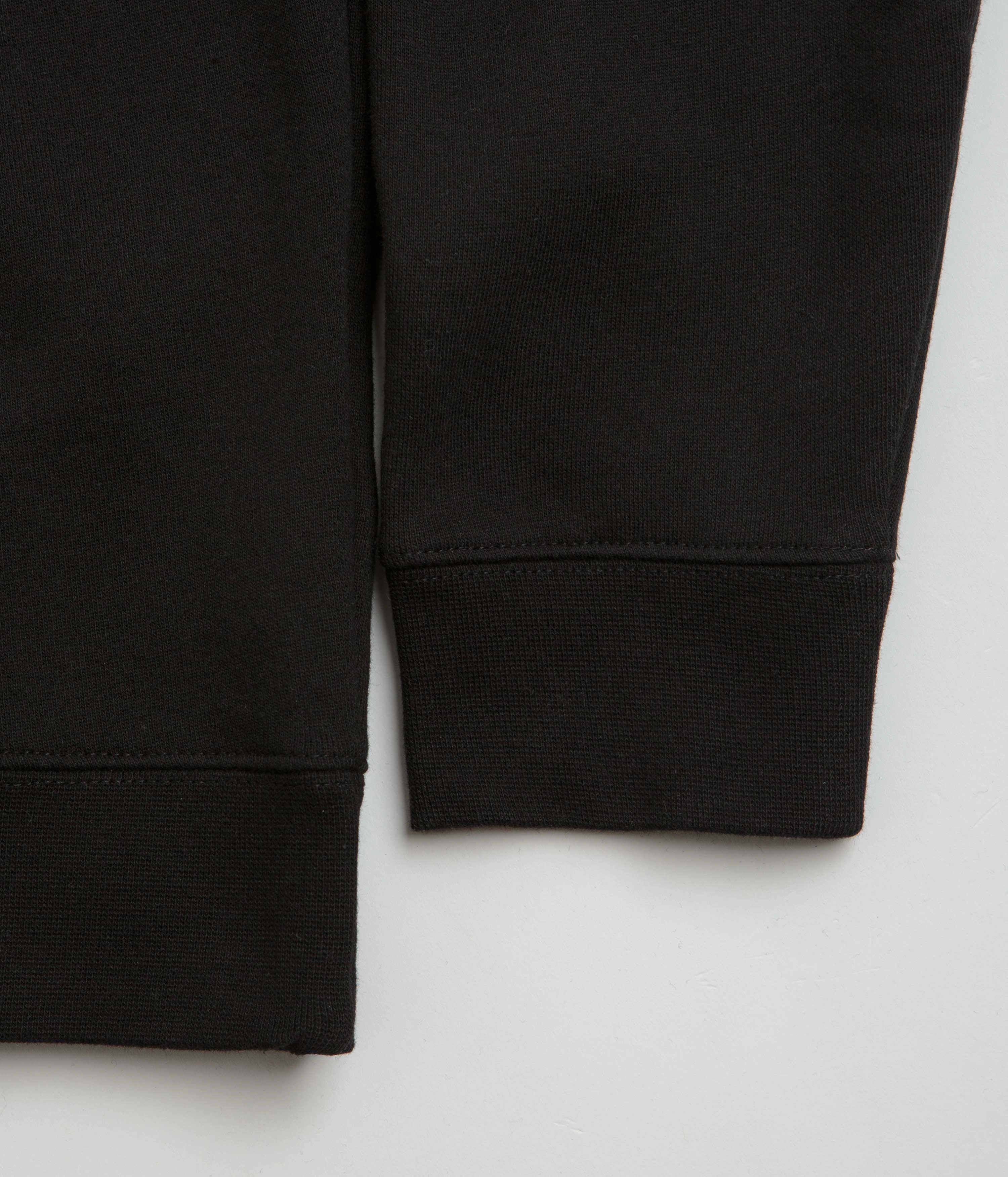 Fucking Awesome Spike Repeat Embroidered Hoodie - Black Bonded seams