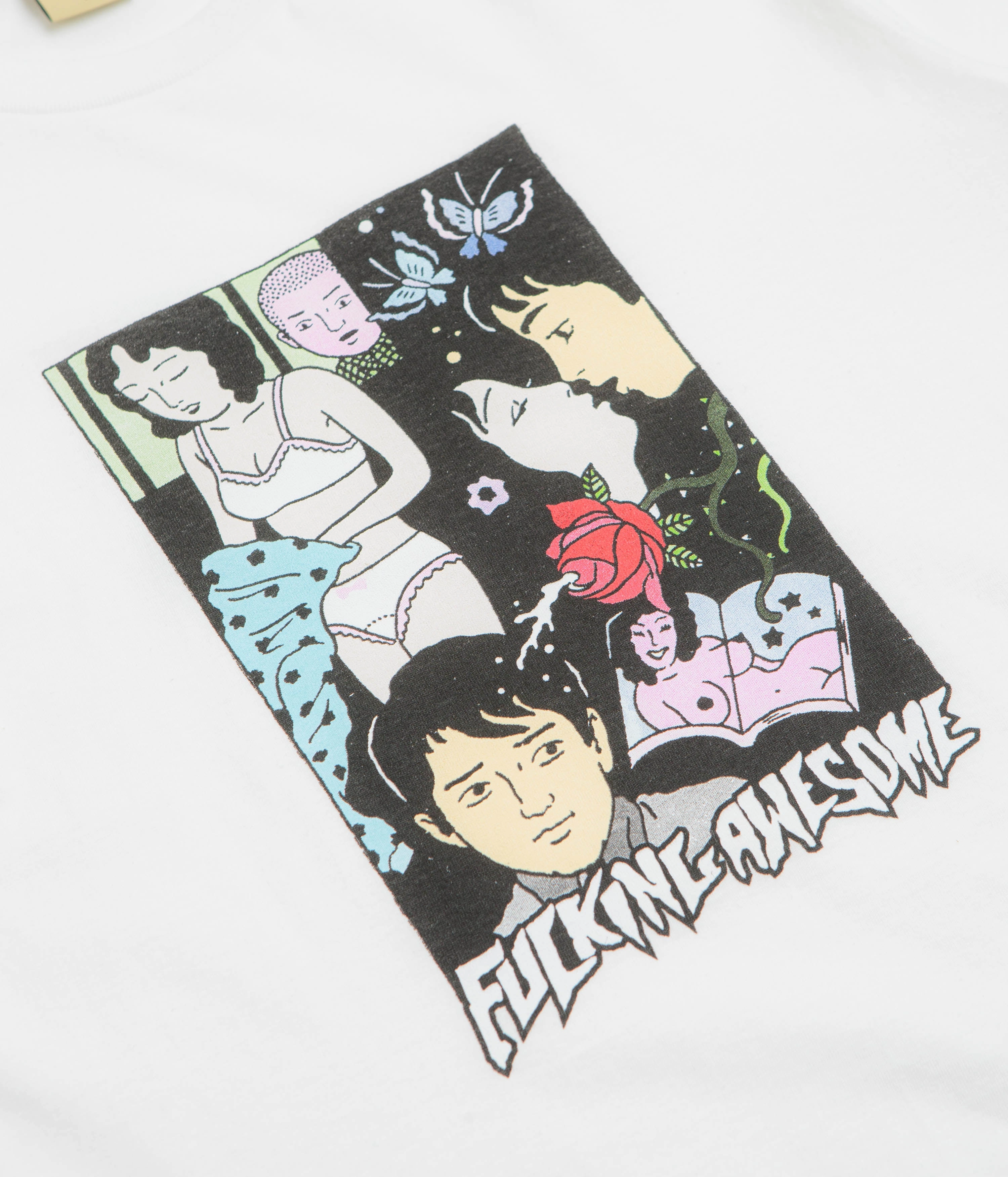 Everyday Fashion Look Fucking Awesome Yoyogi Park T-Shirt - White