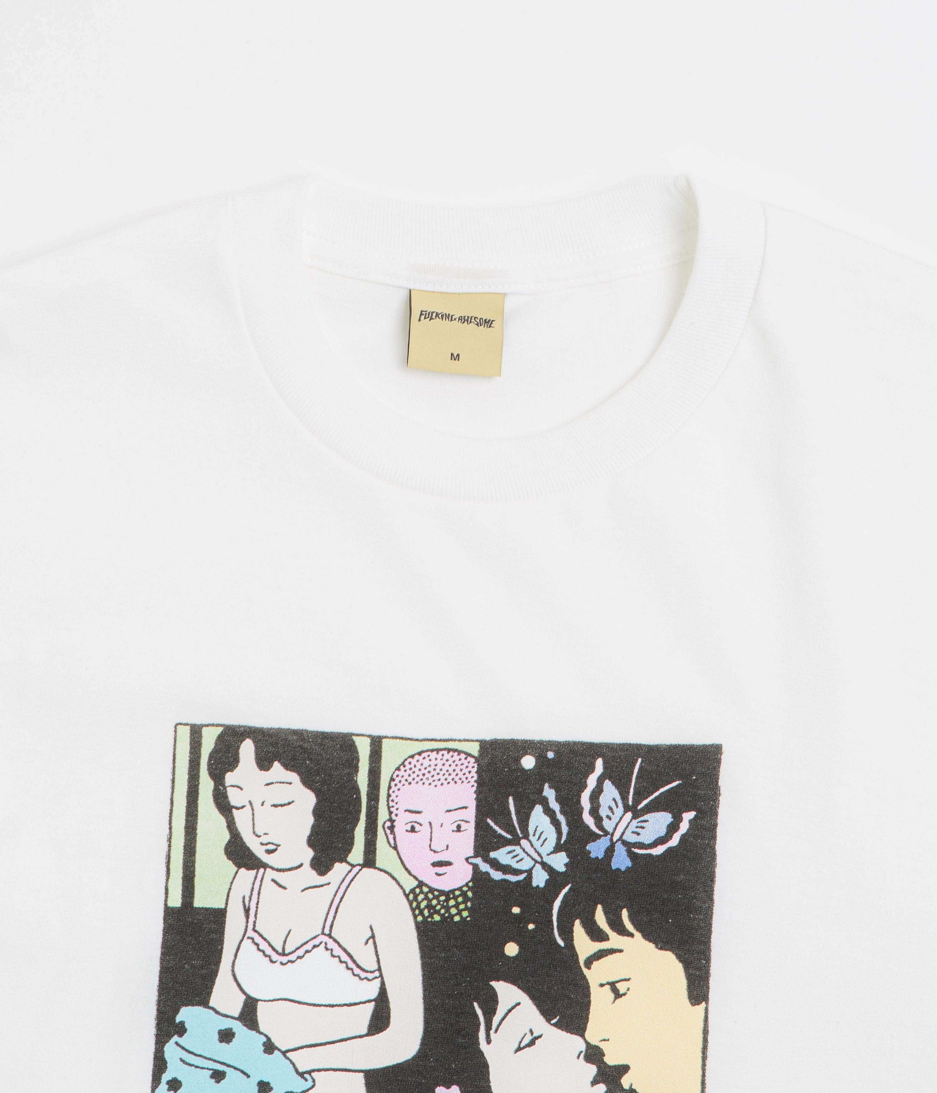 Fucking Awesome Yoyogi Park T-Shirt - White Comfortable Chic and Cozy