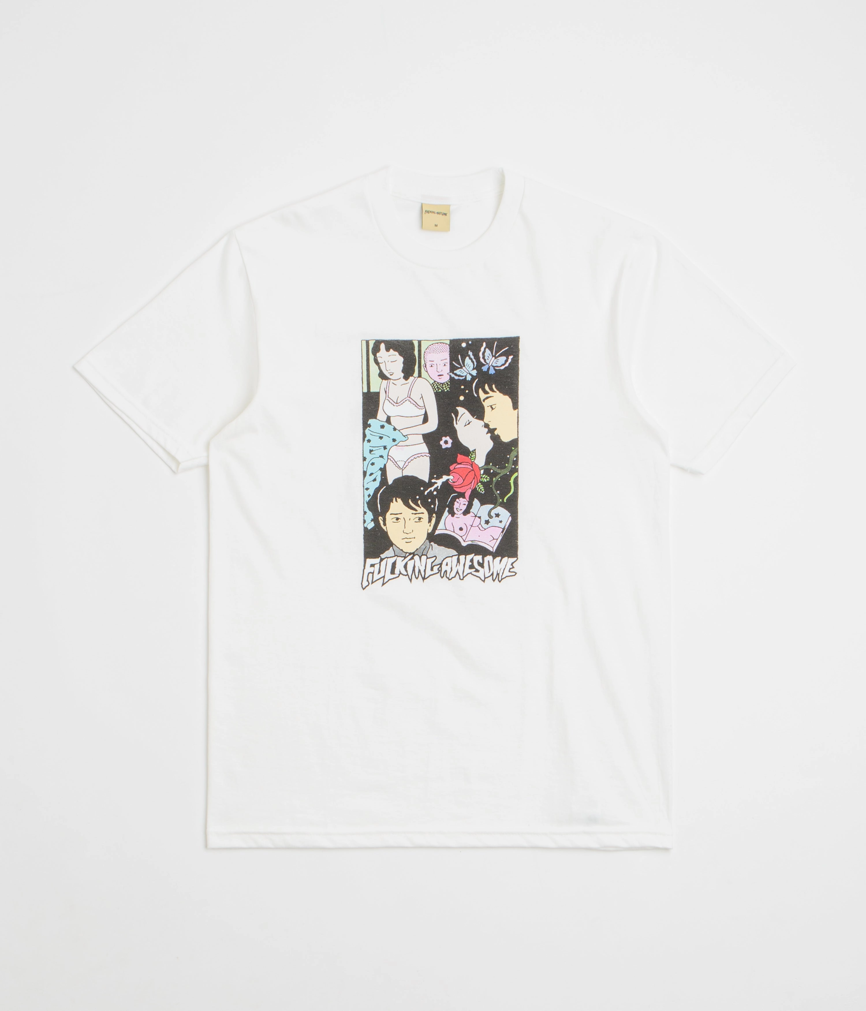 Fucking Awesome Yoyogi Park T-Shirt - White Premium Comfort Perfect Fit