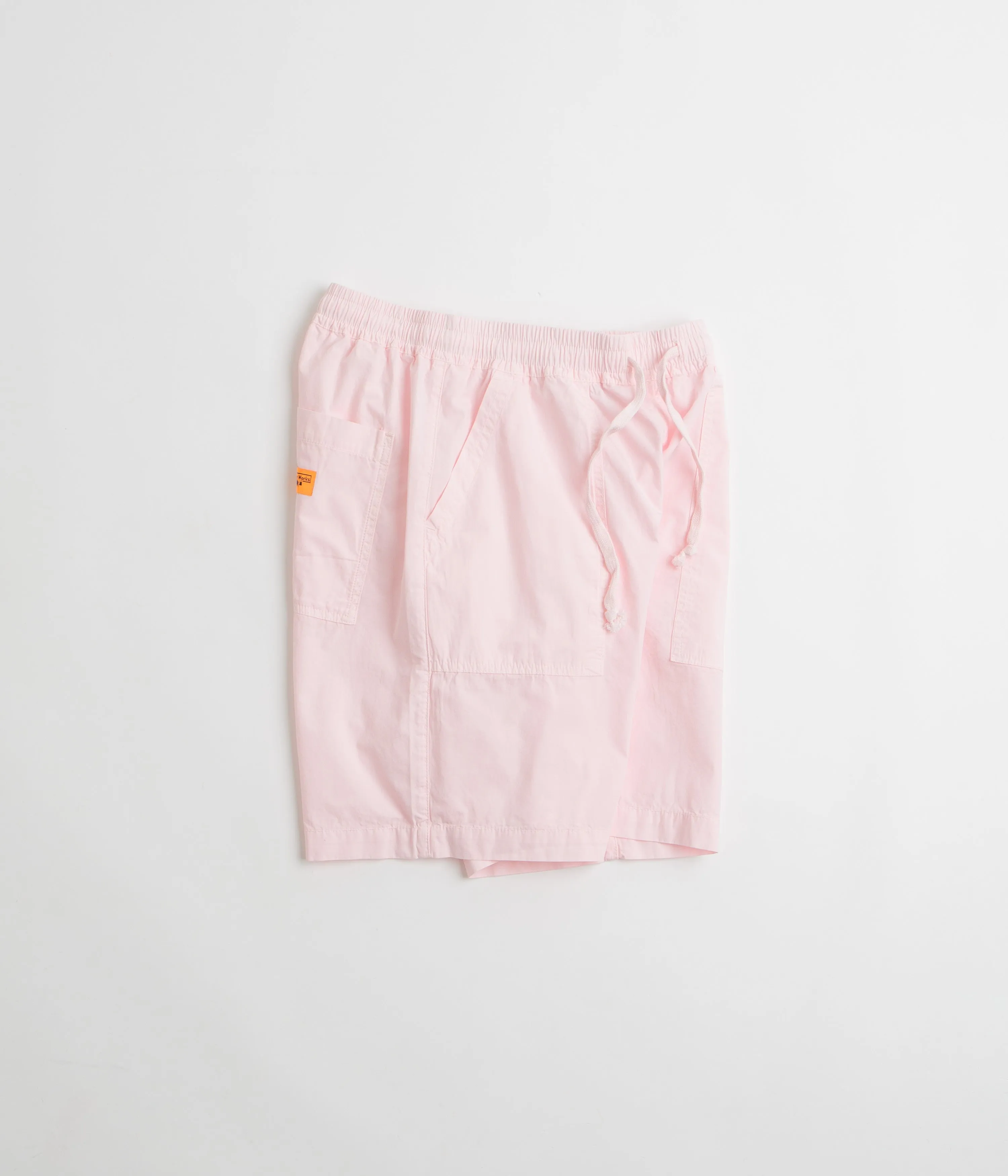 Midweight Texture Service Works Poplin Chef Shorts - Dusty Pink
