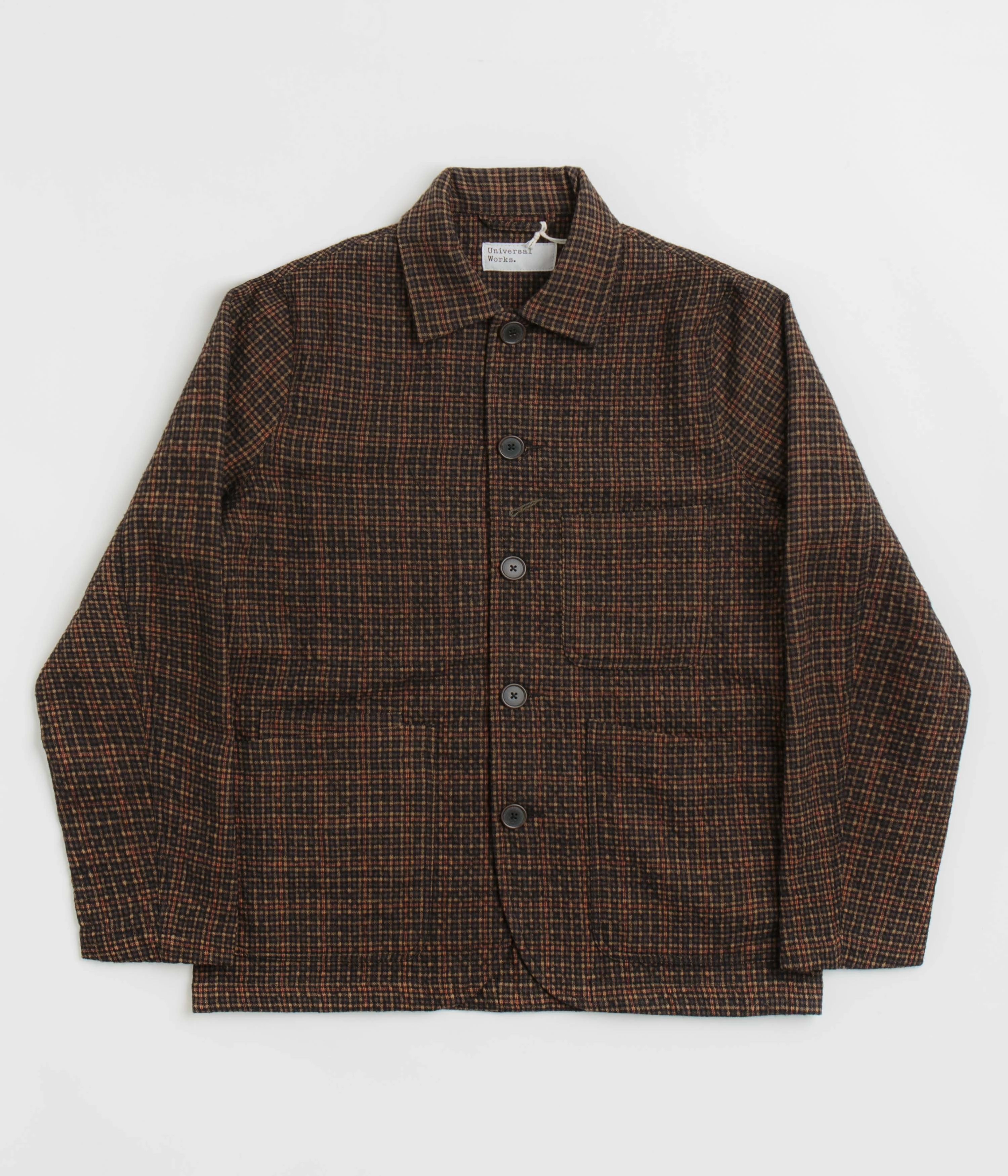 Universal Works Bakers C Jacket - Black / Olive Universal Size Adaptation