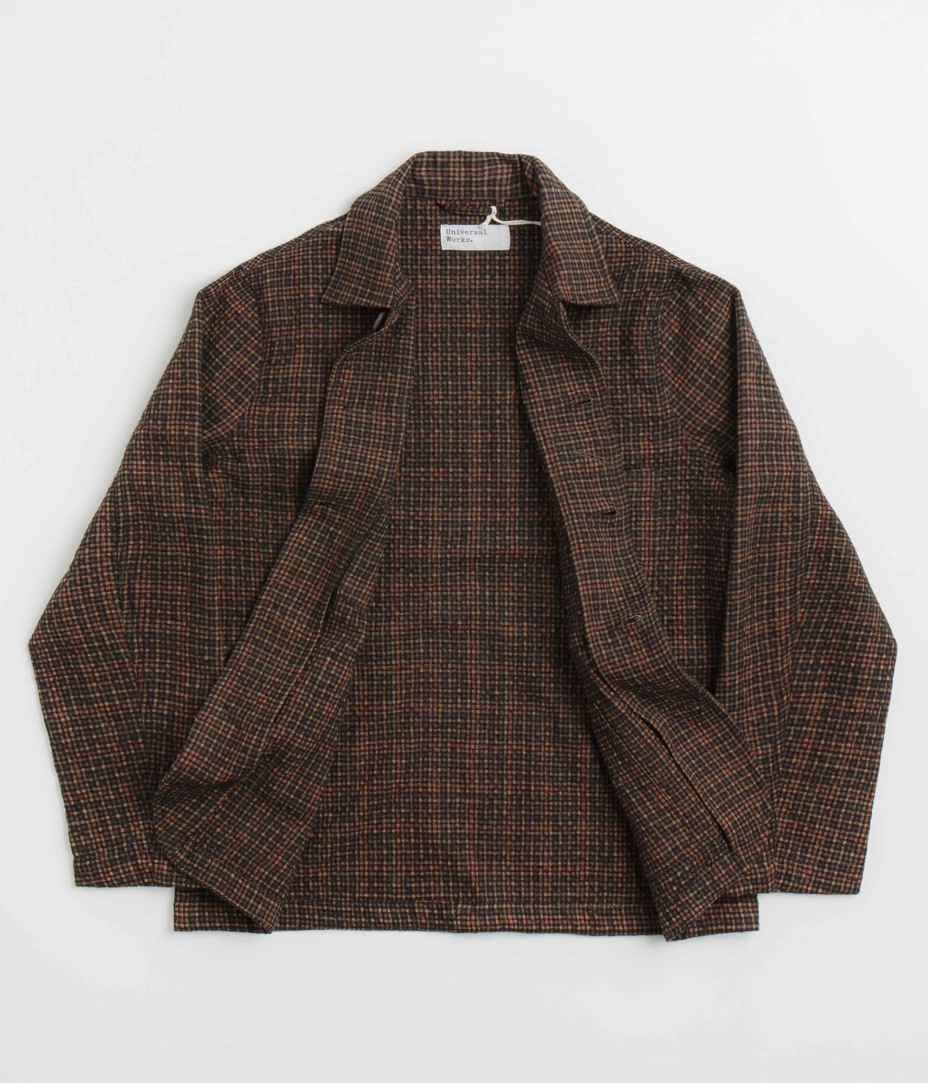 Resistant Shell Clean Silhouette Universal Works Bakers C Jacket - Black / Olive