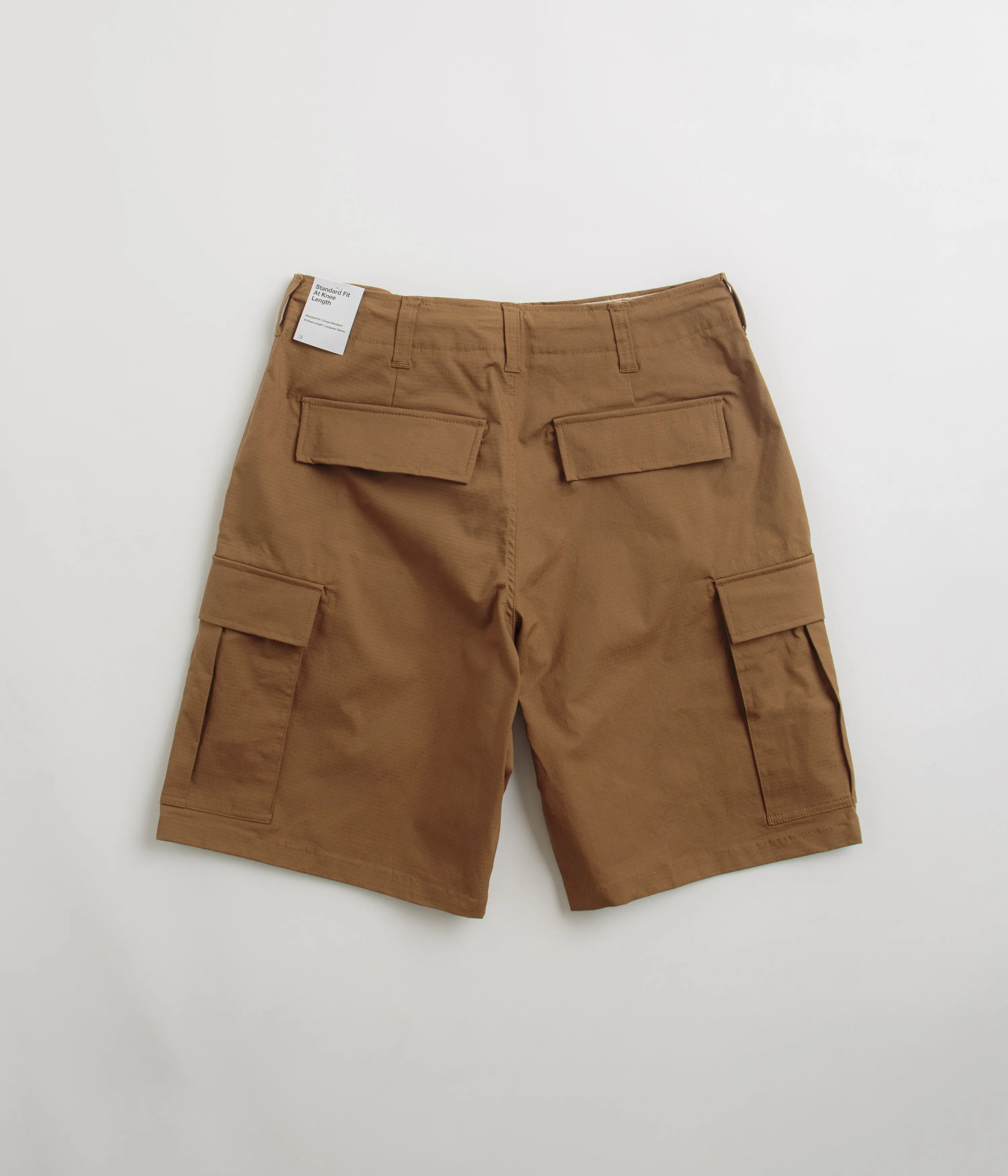 Nike SB Cargo Shorts - Ale Brown / White Quick Release Fasteners Easy Comfort Fit