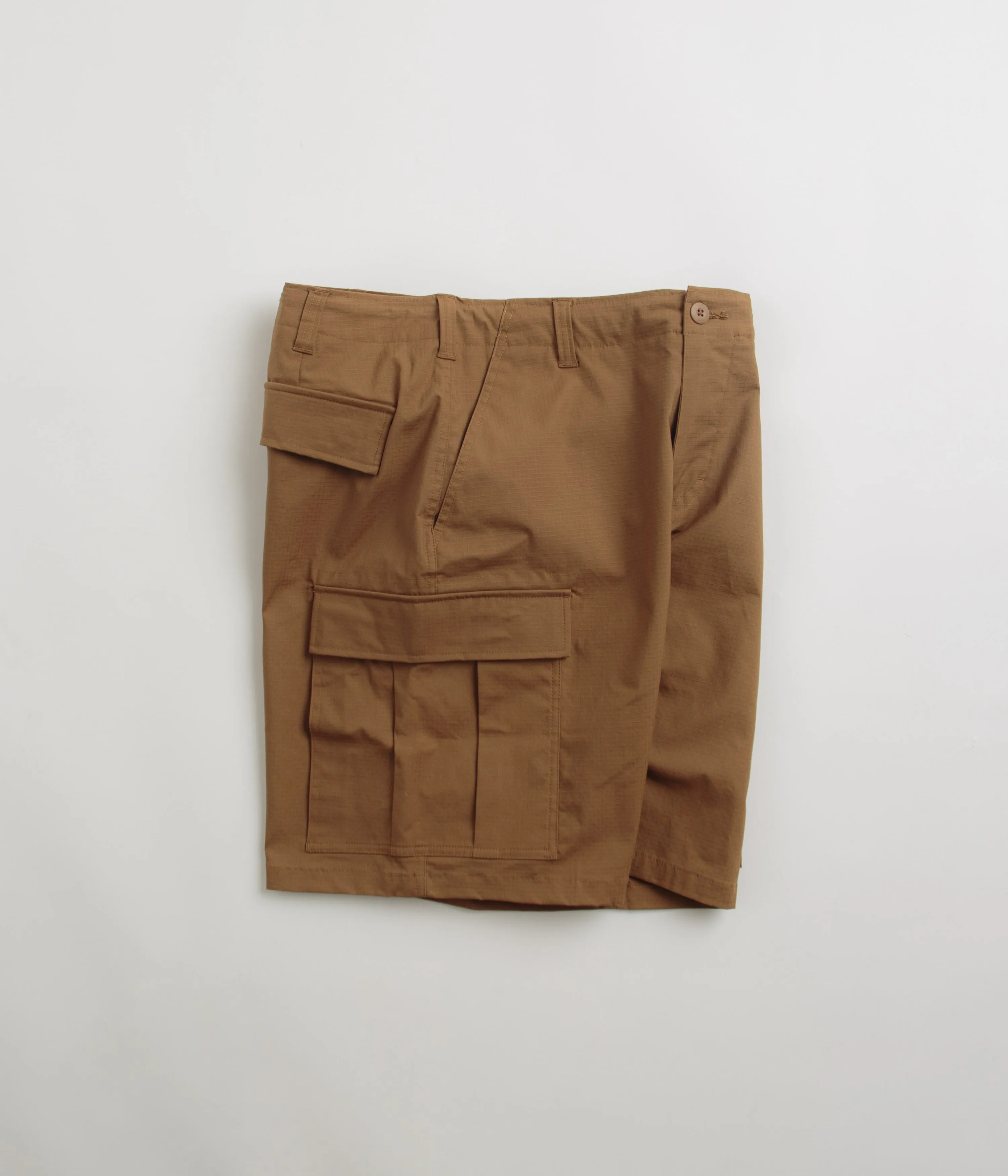 Moisture Wicking Lining Quick Dry Fabric Nike SB Cargo Shorts - Ale Brown / White