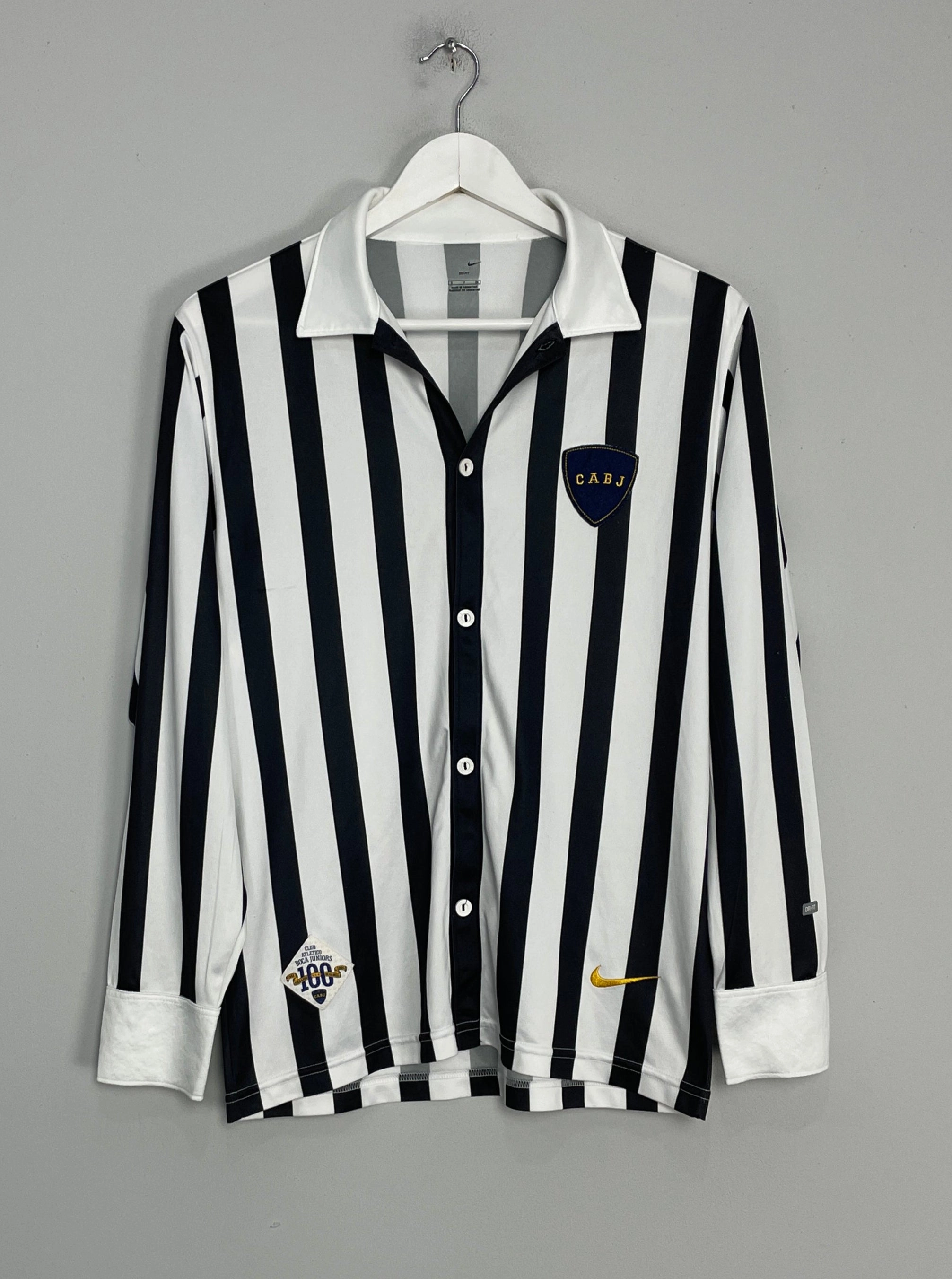 2005/06 BOCA JUNIORS L/S *CENTENARY* SHIRT (S) NIKE Comfort Apparel