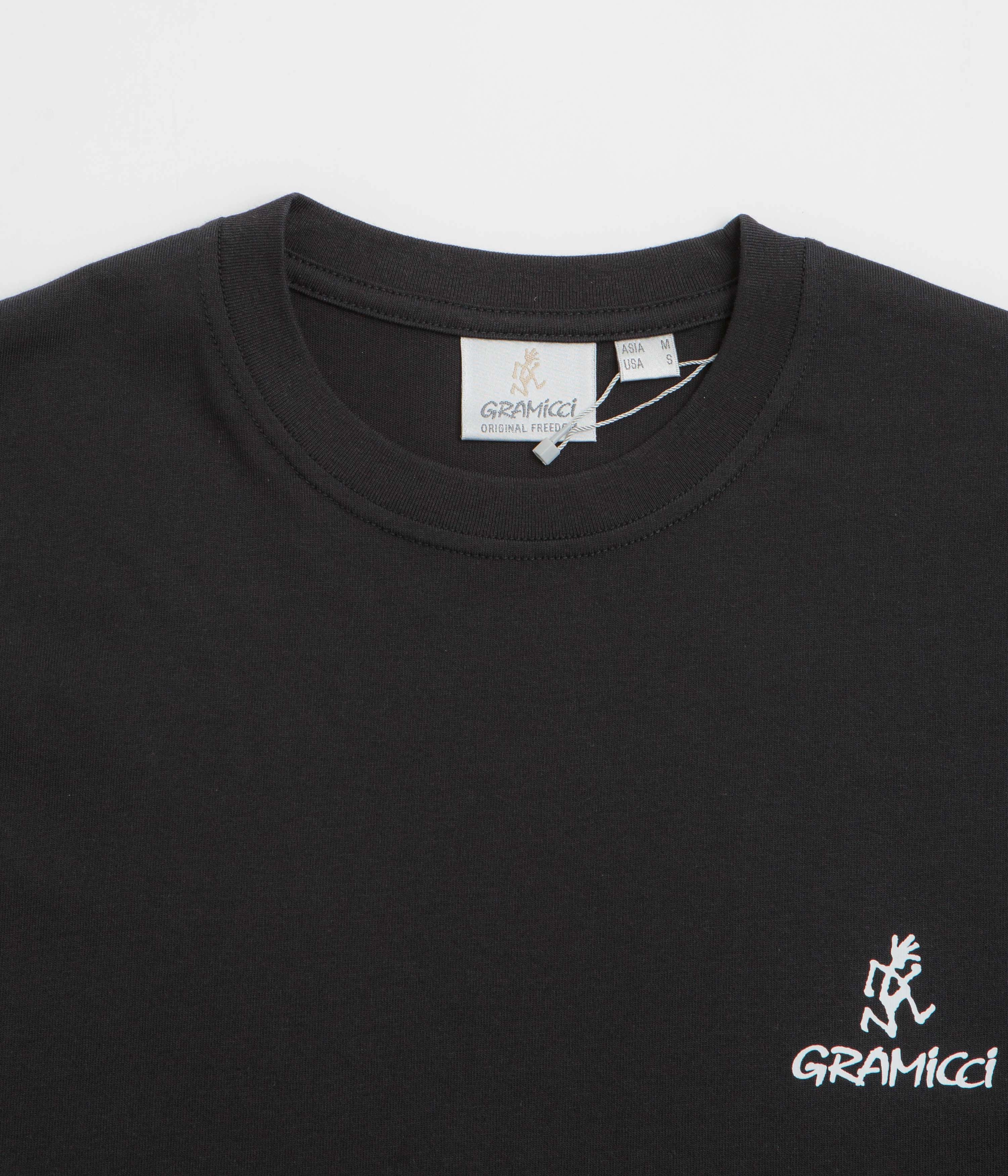 comfortable option Gramicci One Point Logo T-Shirt - Black
