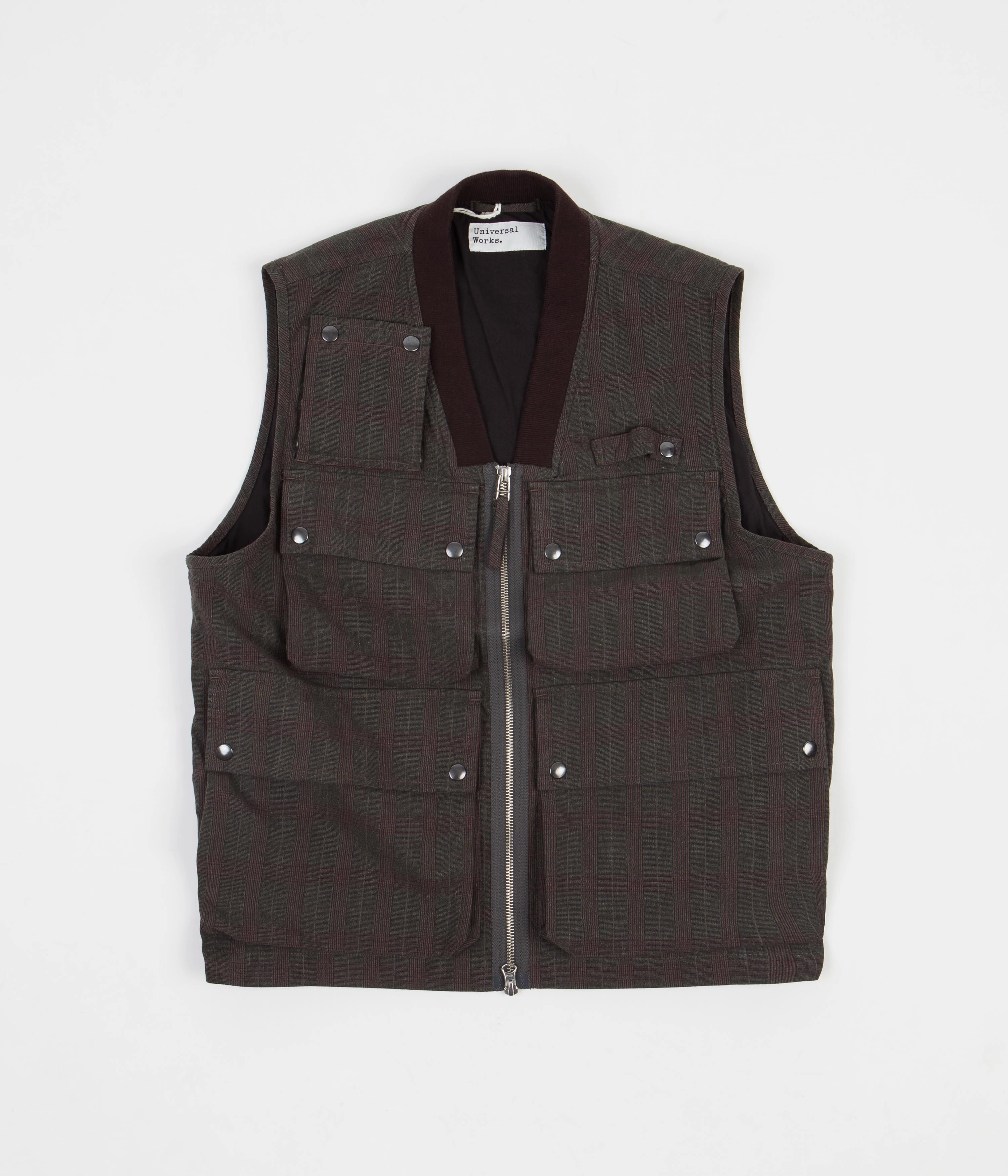 Active Commute Cold Days Universal Works Jojo Anglers Waistcoast - Grey